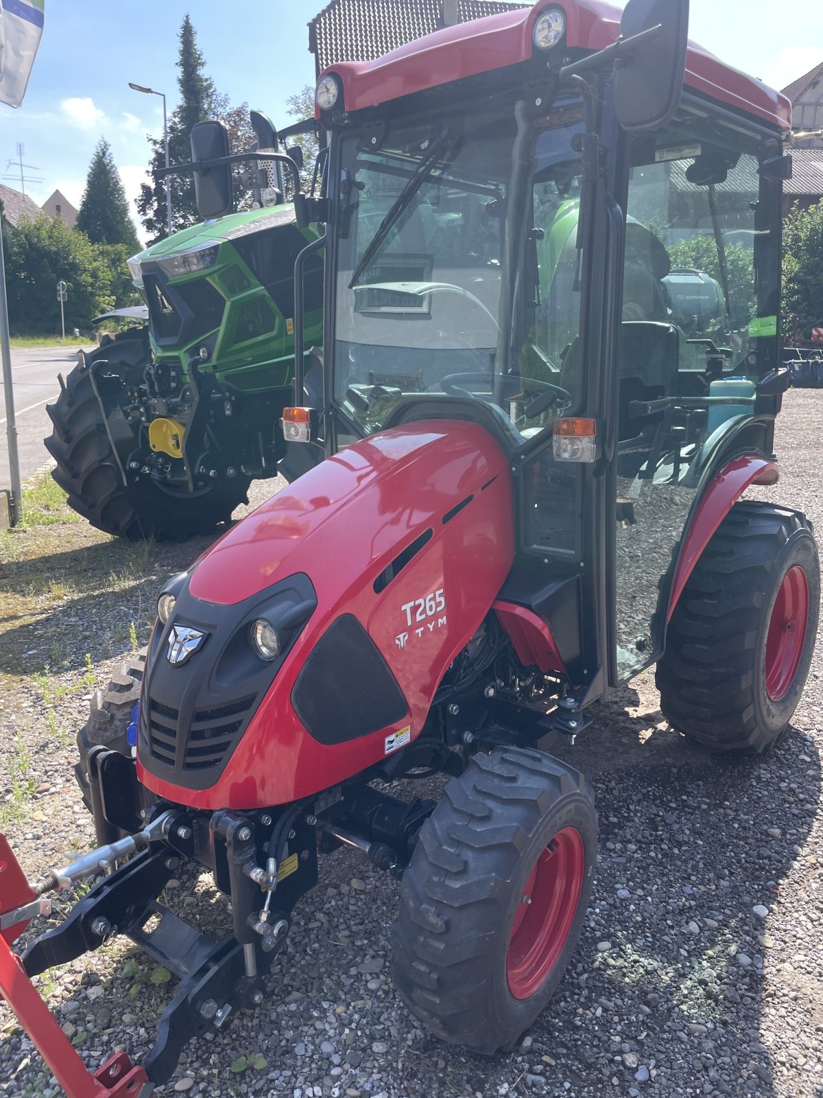 Traktor del tipo TYM T 265, Neumaschine en Ochsenhausen (Imagen 3)