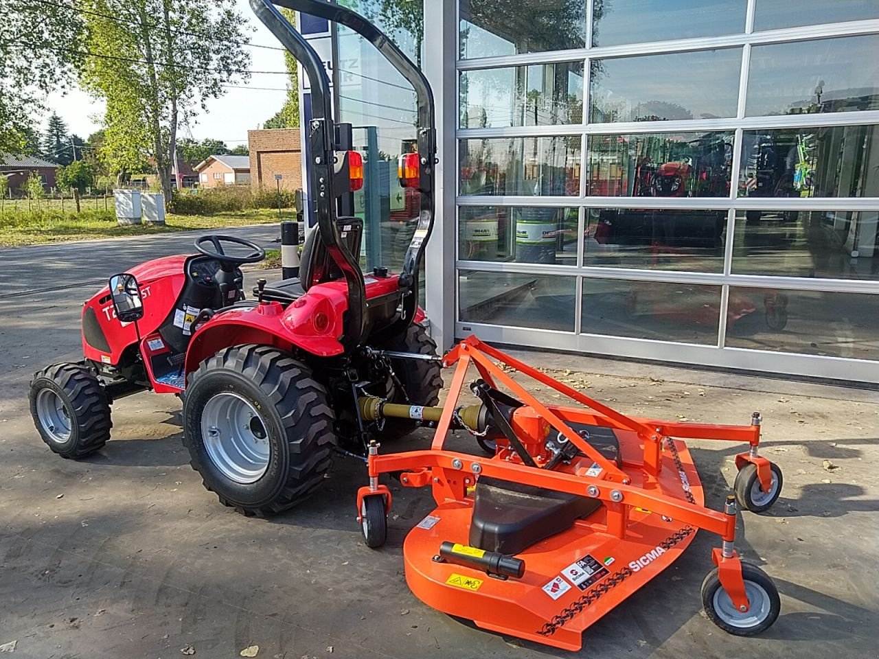 Traktor Türe ait TYM T265 HST compacttractor, Gebrauchtmaschine içinde Eksaarde-Lokeren (resim 8)