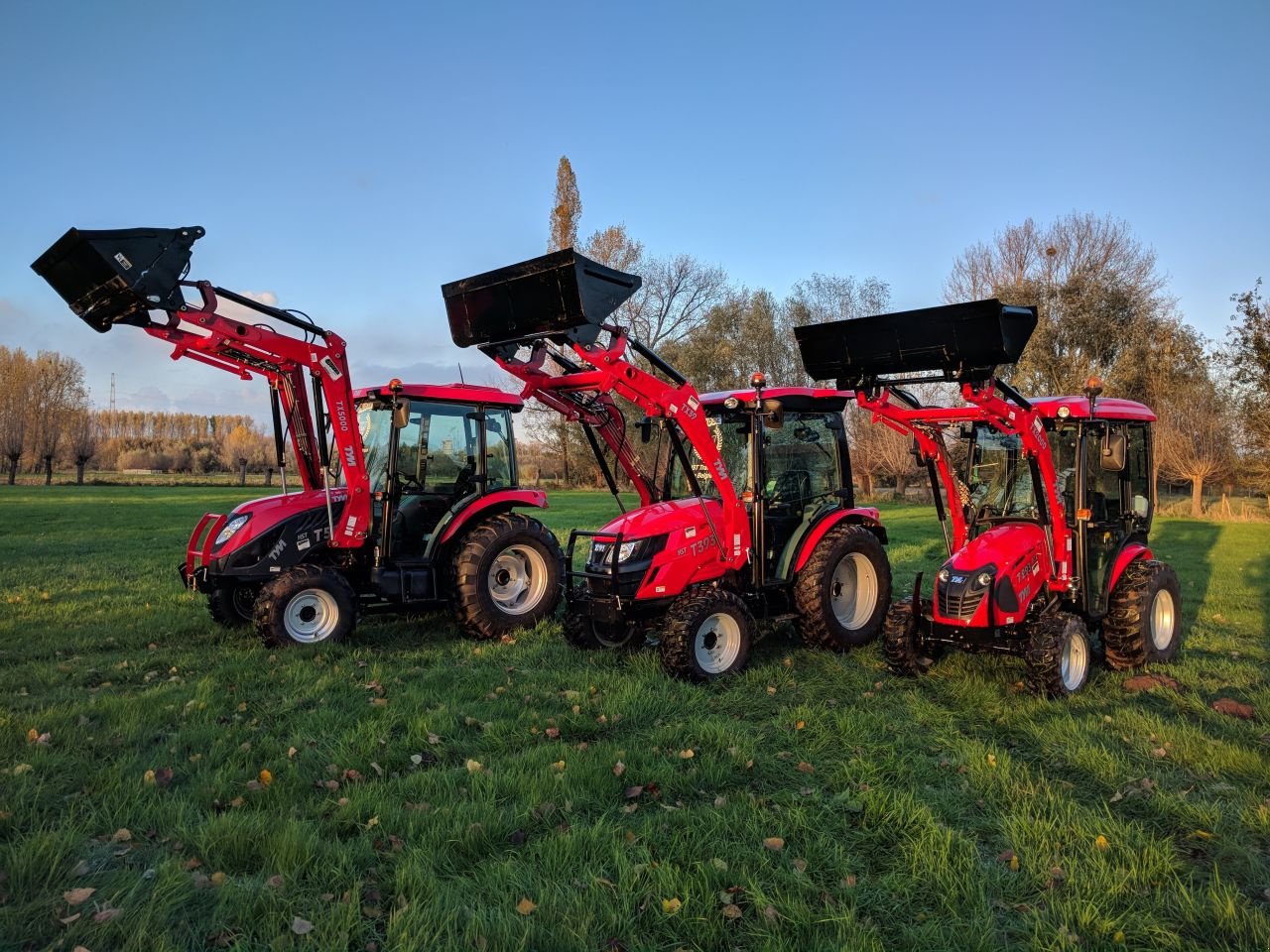 Traktor des Typs TYM T555 HST, Neumaschine in Eksaarde-Lokeren (Bild 7)