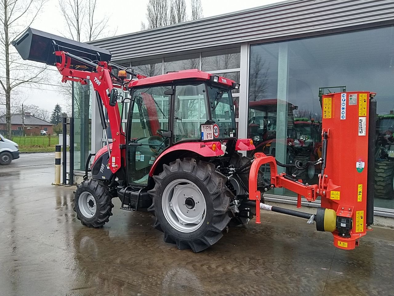 Traktor del tipo TYM T555 HST, Neumaschine en Eksaarde-Lokeren (Imagen 9)