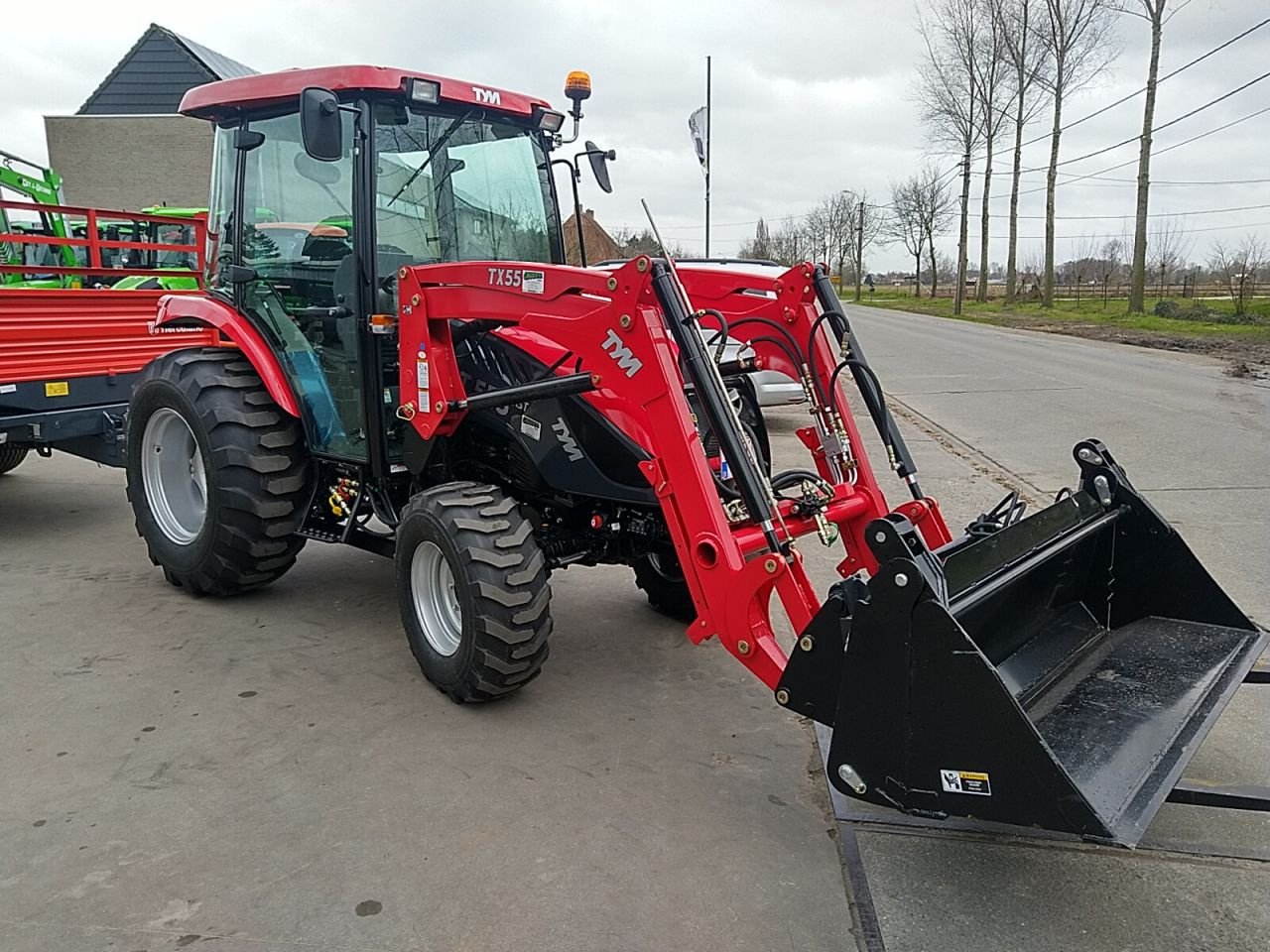 Traktor typu TYM T555 HST, Neumaschine w Eksaarde-Lokeren (Zdjęcie 10)