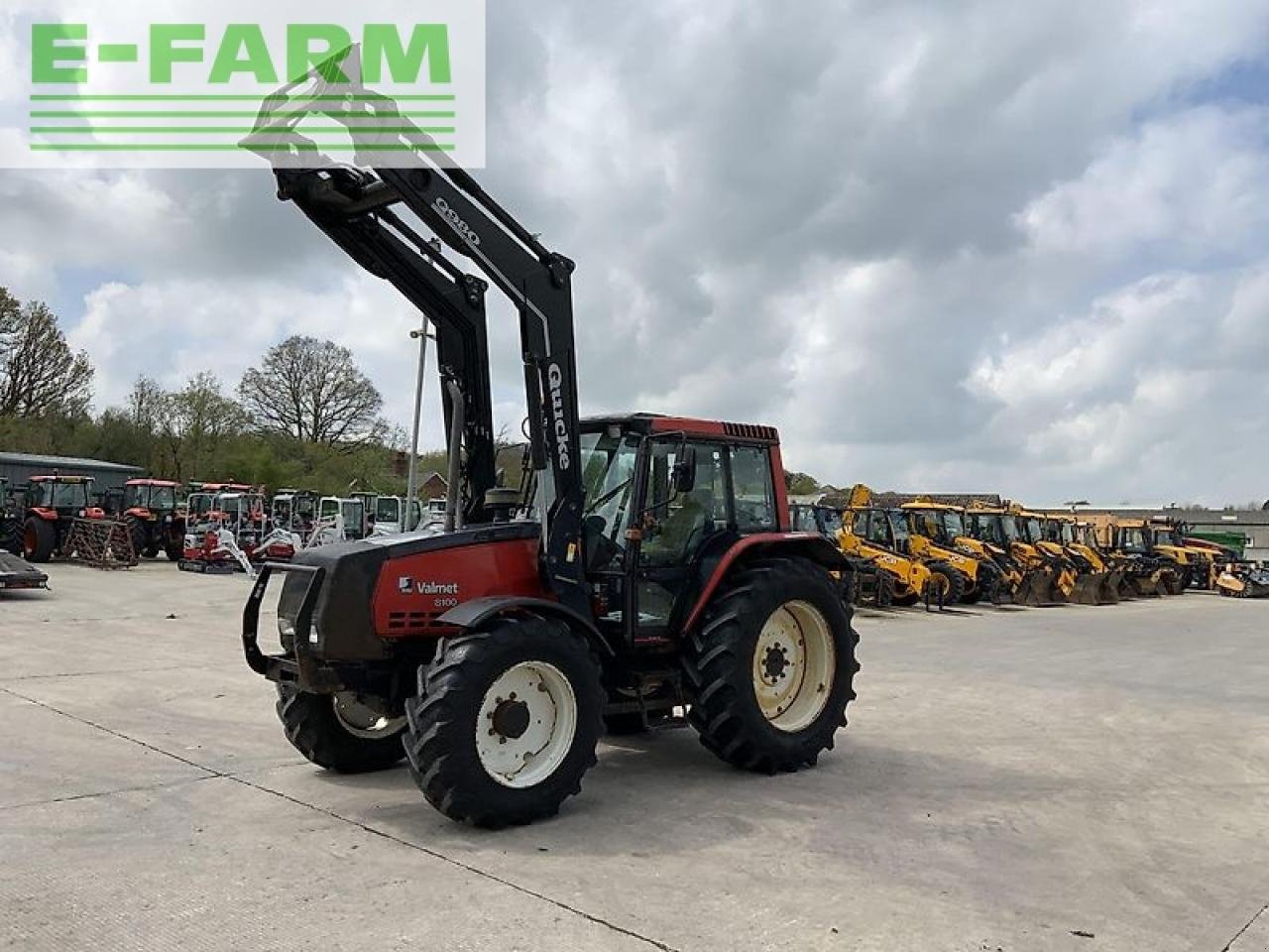 Traktor del tipo Valmet 8100 twin track reverse drive tractor, Gebrauchtmaschine In SHAFTESBURY (Immagine 18)