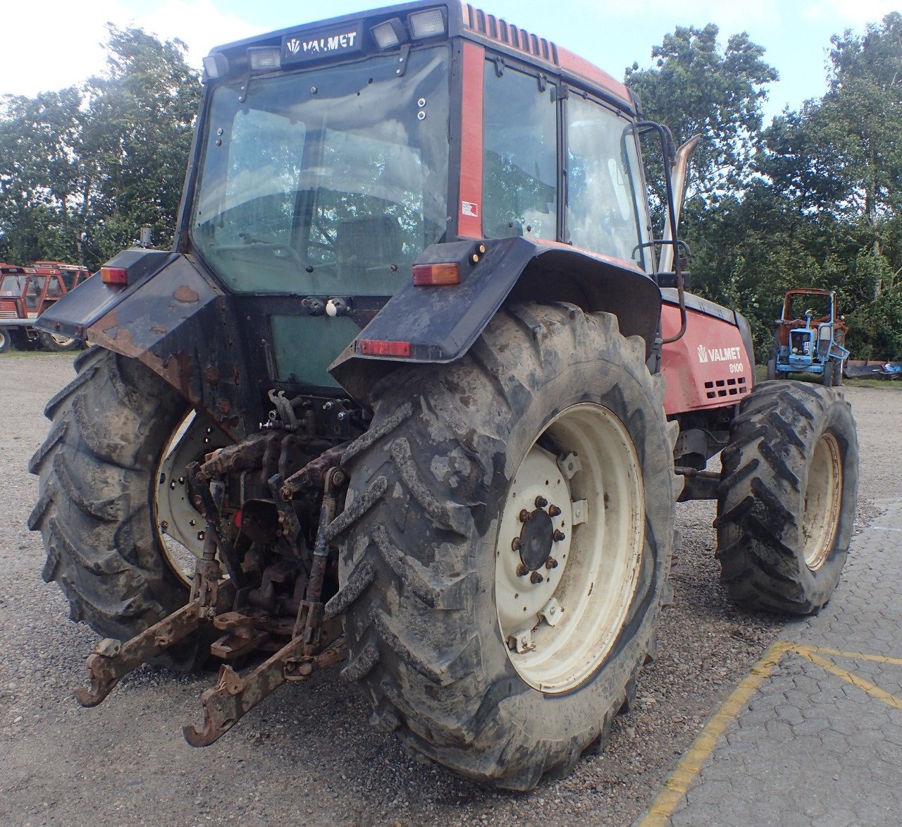 Traktor Türe ait Valmet 8100, Gebrauchtmaschine içinde Viborg (resim 3)