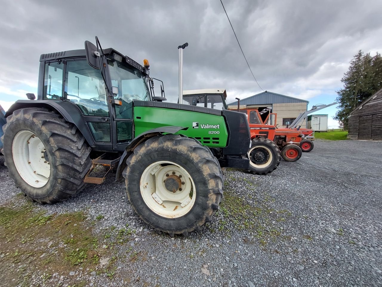 Traktor van het type Valmet 8200, Gebrauchtmaschine in Goor (Foto 2)