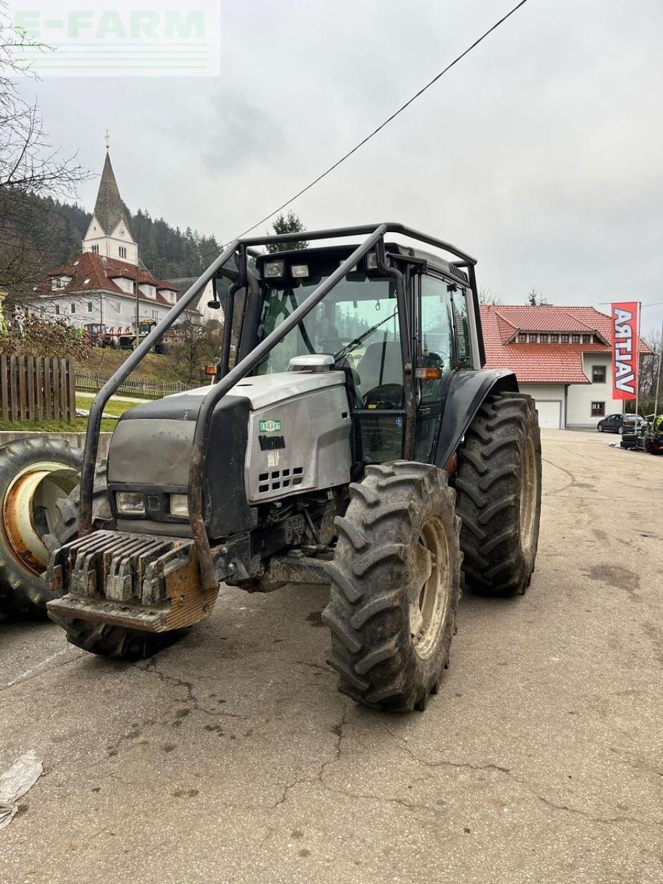 Traktor typu Valtra 6550 hitech HiTech, Gebrauchtmaschine v RUDEN (Obrázek 1)