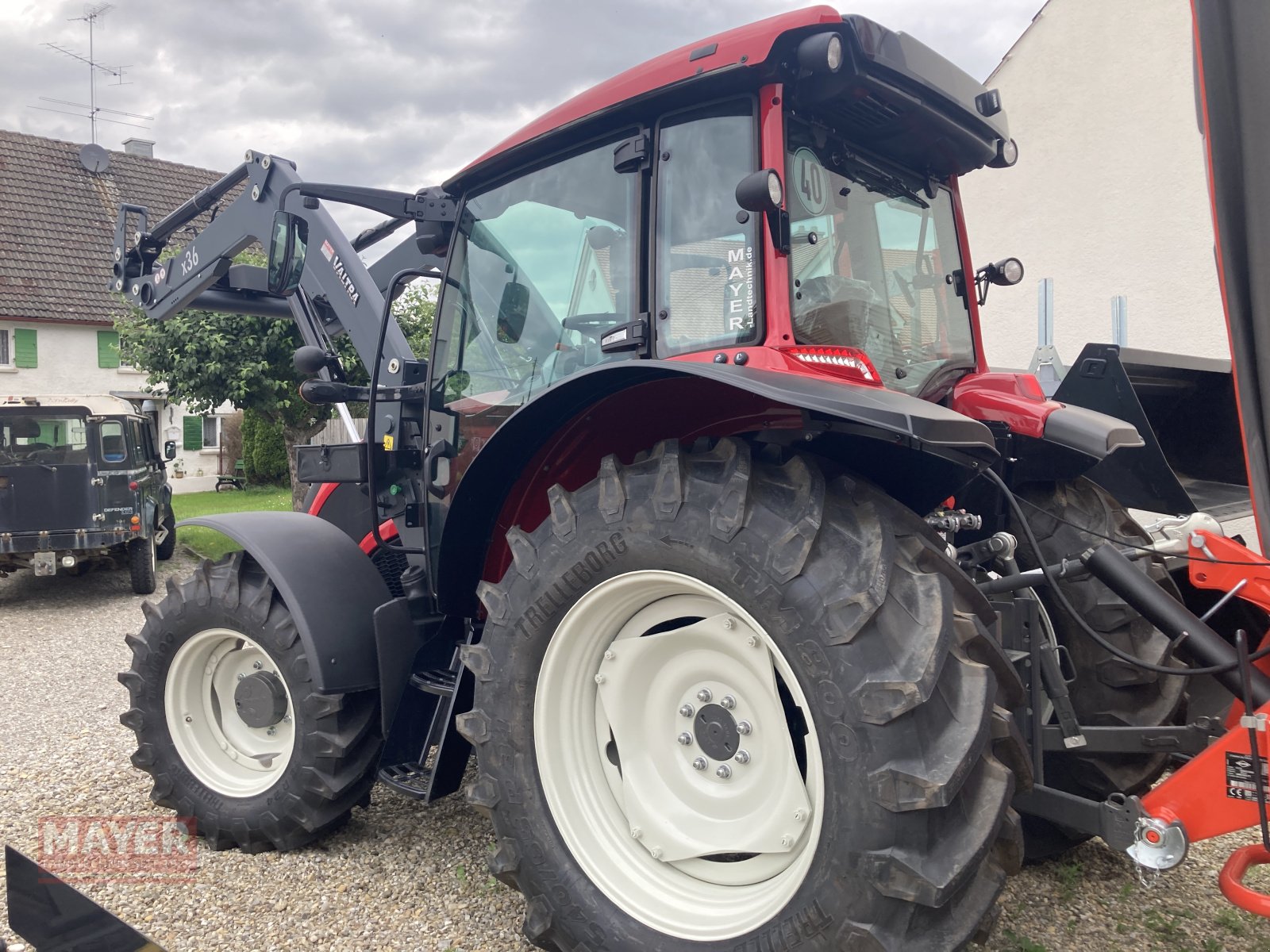 Traktor tipa Valtra A 85 A85, Neumaschine u Unterroth (Slika 2)