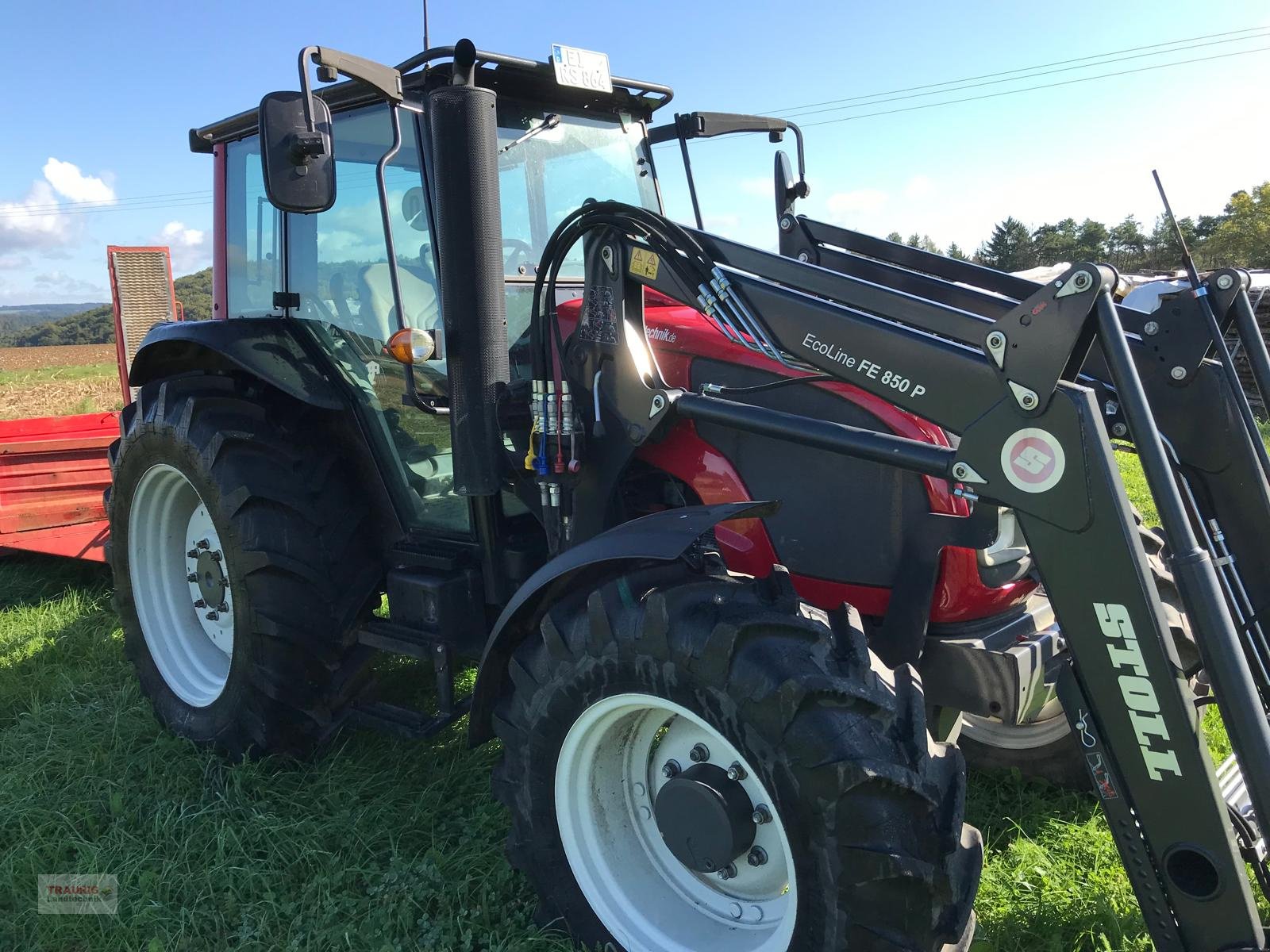 Traktor du type Valtra A 93H mit Frontlader, Gebrauchtmaschine en Mainburg/Wambach (Photo 3)