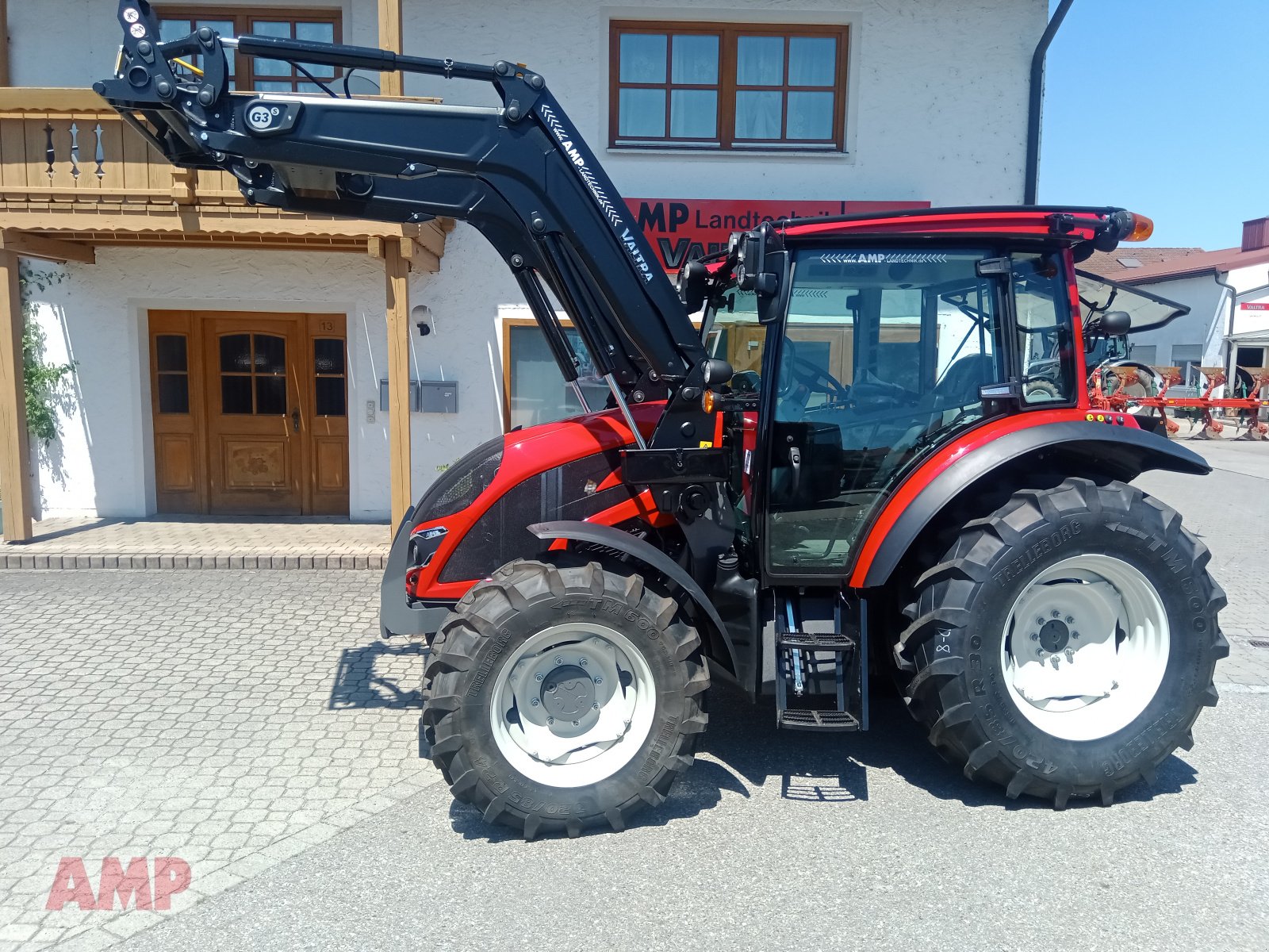 Traktor typu Valtra A85, Neumaschine v Teising (Obrázok 3)