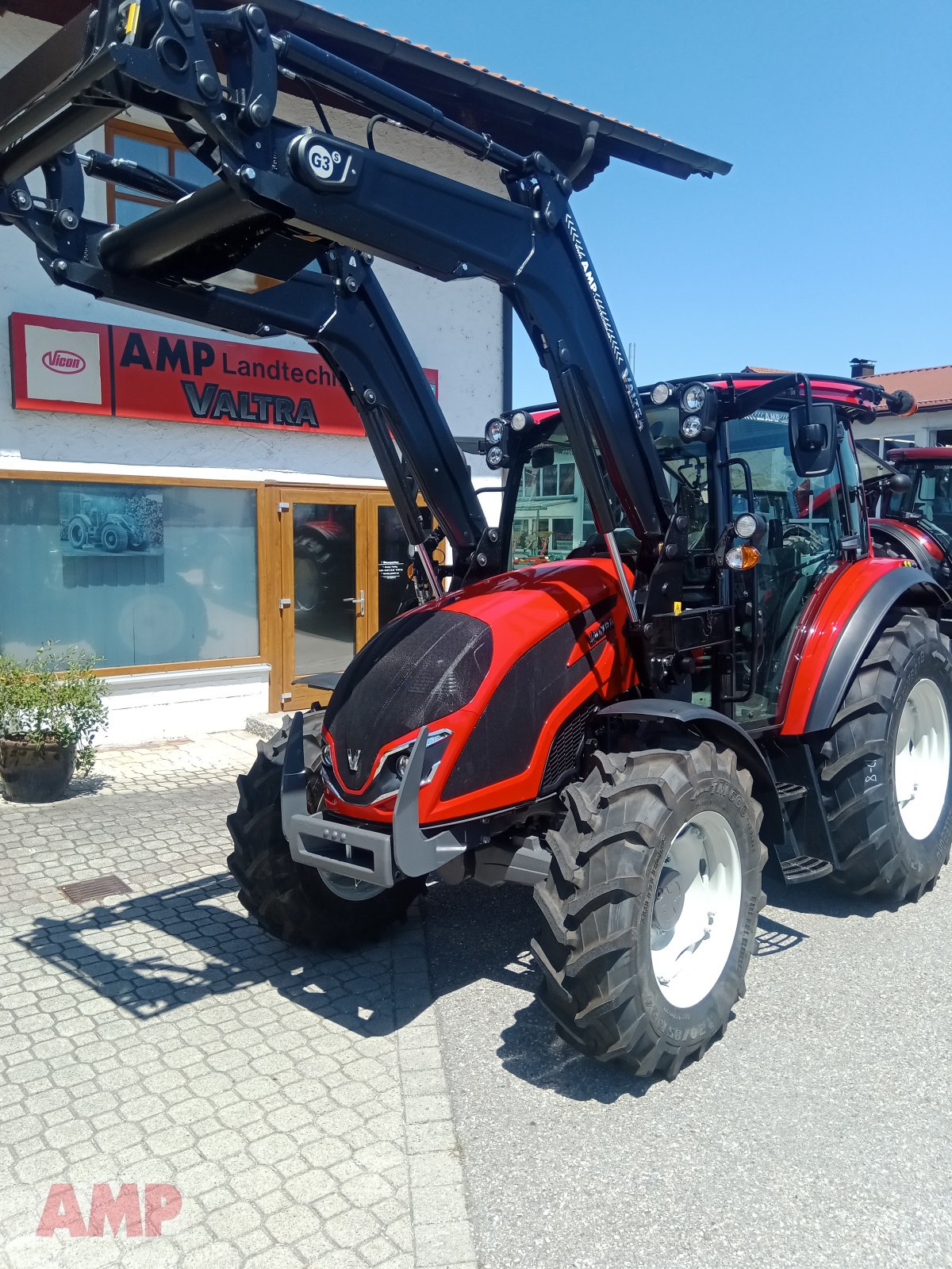 Traktor tip Valtra A85, Neumaschine in Teising (Poză 4)