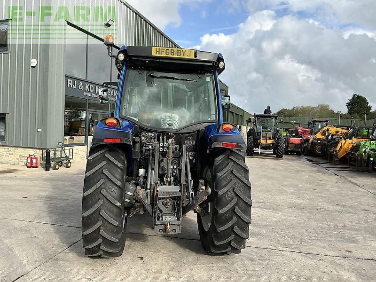 Traktor del tipo Valtra a94 hi-tech tractor (st21215), Gebrauchtmaschine In SHAFTESBURY (Immagine 4)