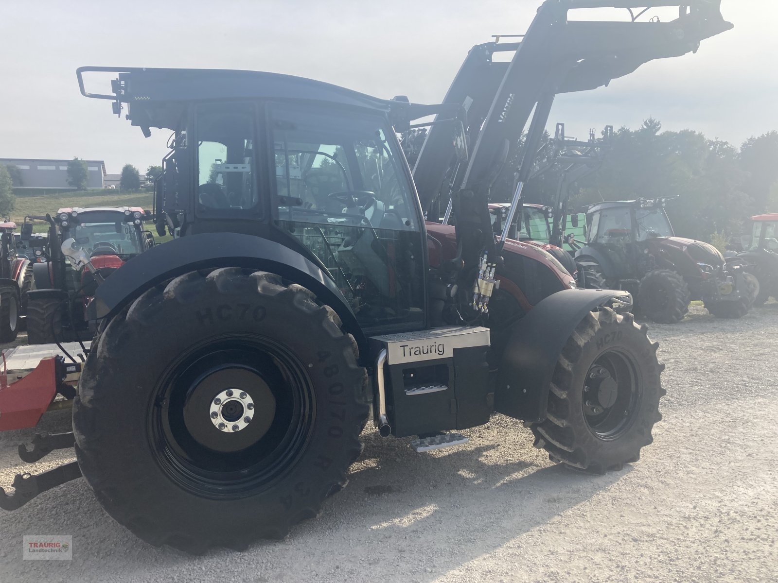 Traktor του τύπου Valtra G 105 A Hopfen, Neumaschine σε Mainburg/Wambach (Φωτογραφία 4)