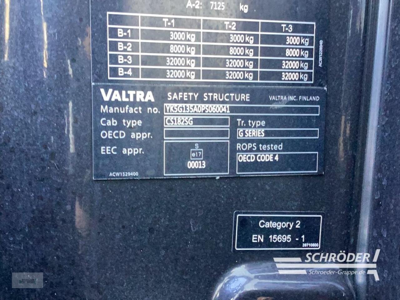 Traktor от тип Valtra G 135 A, Neumaschine в Norden (Снимка 22)