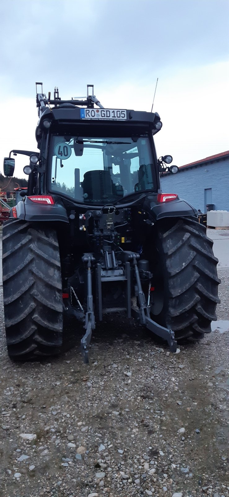 Traktor typu Valtra G105, Neumaschine v Höslwang (Obrázok 3)