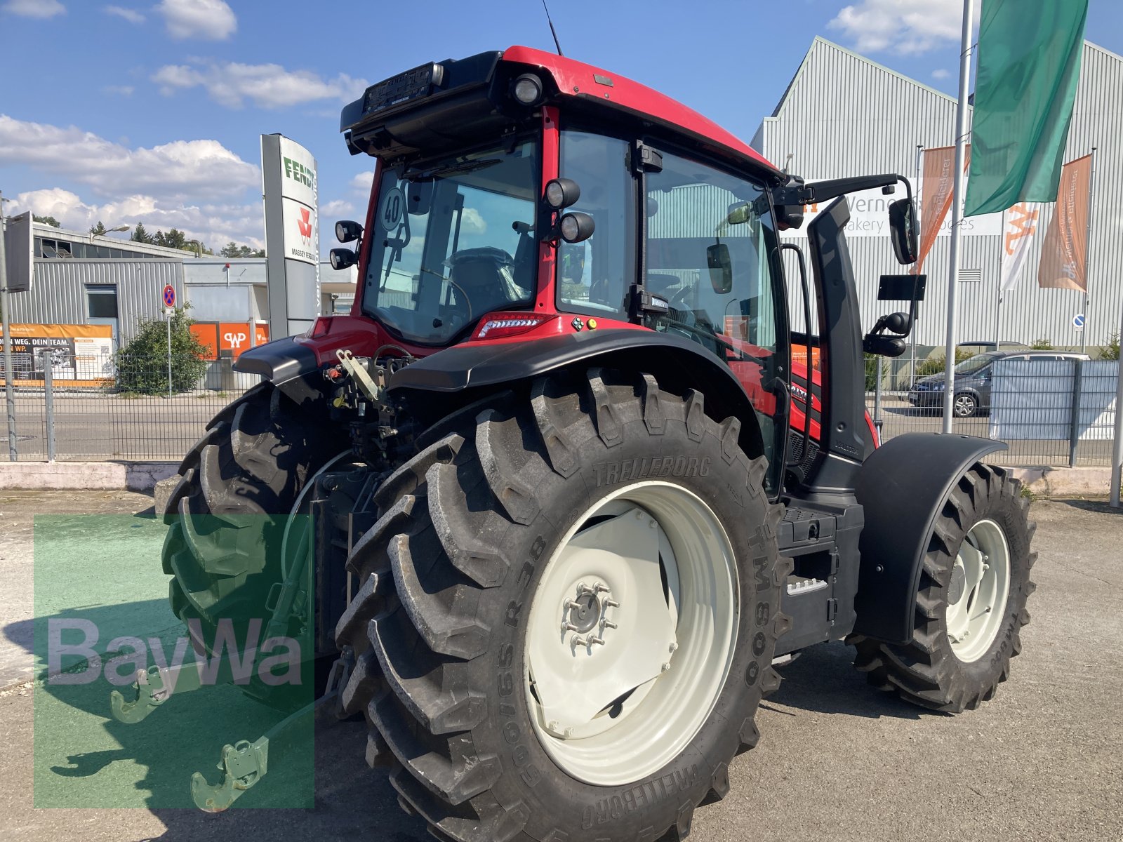 Traktor van het type Valtra G125, Gebrauchtmaschine in Dinkelsbühl (Foto 9)