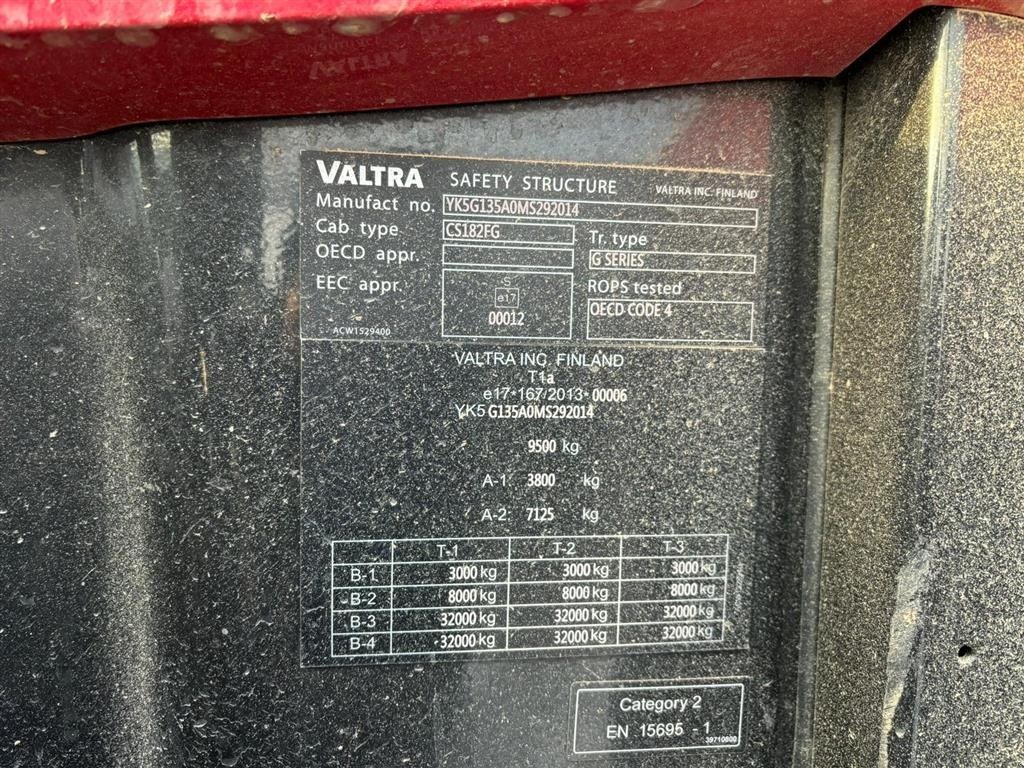 Traktor typu Valtra G135A Frontlæsser Alo. Kun 950 timer. Hich krog. Ring til Ulrik på 40255544. Jeg snakker Jysk, tysk og engelsk., Gebrauchtmaschine v Kolding (Obrázok 7)