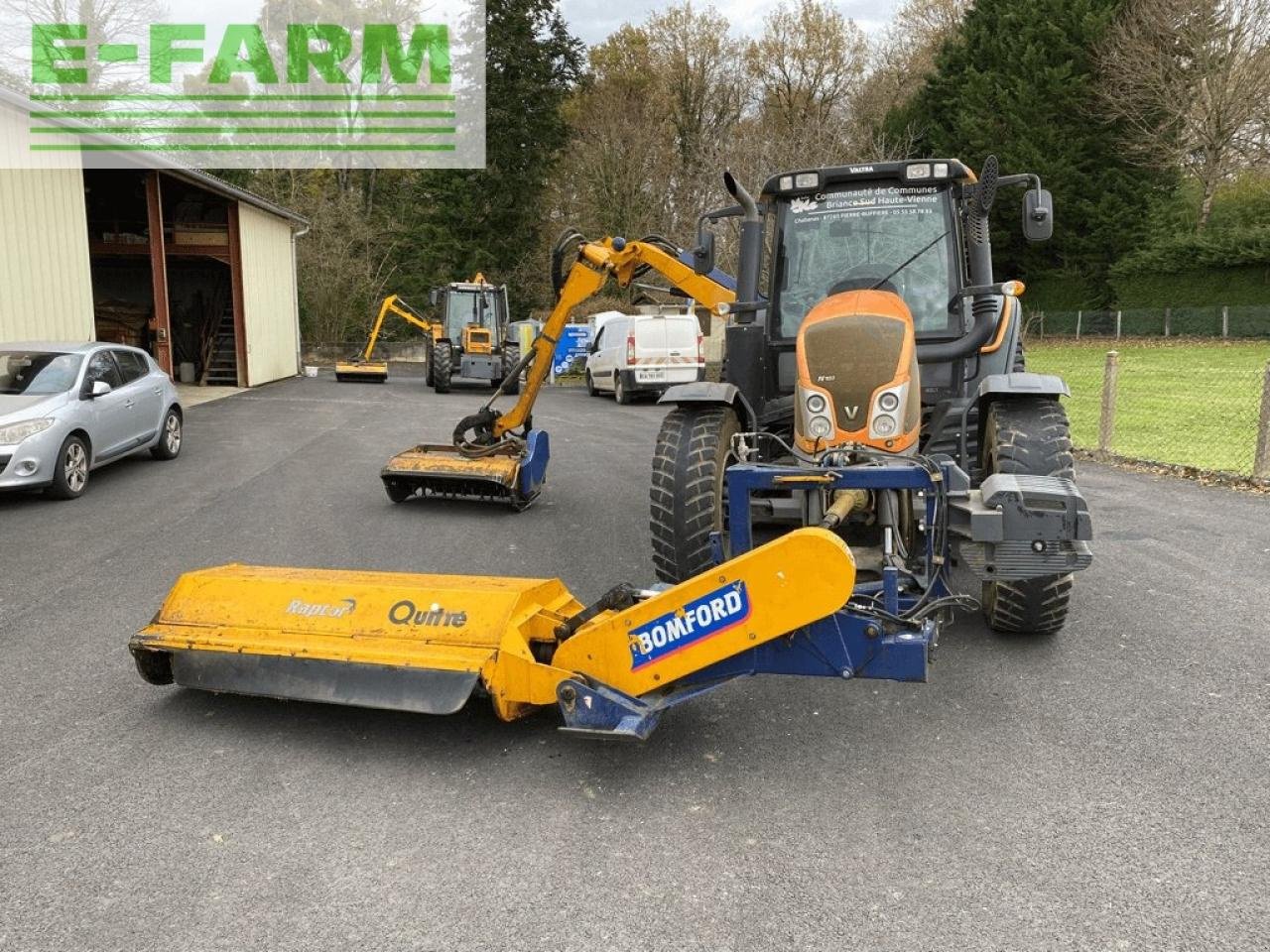 Traktor van het type Valtra n 103 hi.tech . destockage, Gebrauchtmaschine in Ytrac (Foto 1)