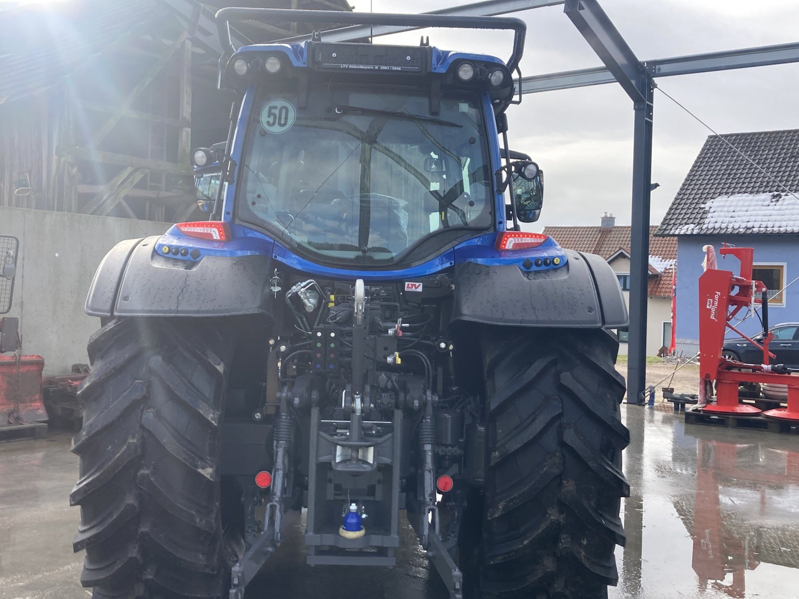 Traktor van het type Valtra N 155 eco Aktive Rüfa Forst, Neumaschine in Bodenwöhr/ Taxöldern (Foto 4)