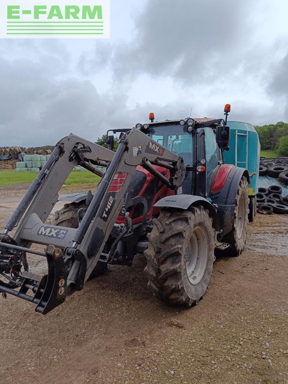 Traktor a típus Valtra n 174, Gebrauchtmaschine ekkor: CHAUVONCOURT (Kép 2)