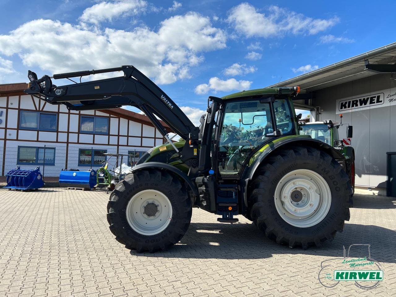 Traktor del tipo Valtra N 175 Active, Neumaschine en Blankenheim (Imagen 5)