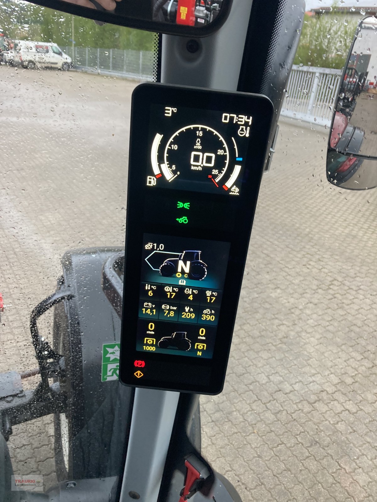 Traktor a típus Valtra N 175D  m. FKH+FZW, Gebrauchtmaschine ekkor: Mainburg/Wambach (Kép 10)