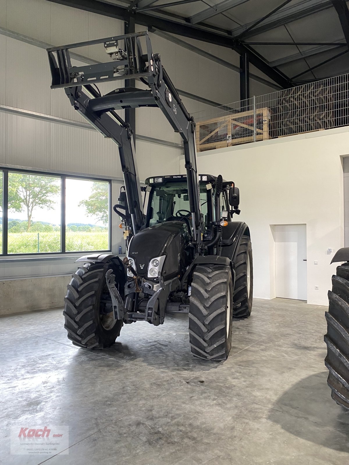 Traktor van het type Valtra N123 H 5, Gebrauchtmaschine in Neumarkt / Pölling (Foto 1)