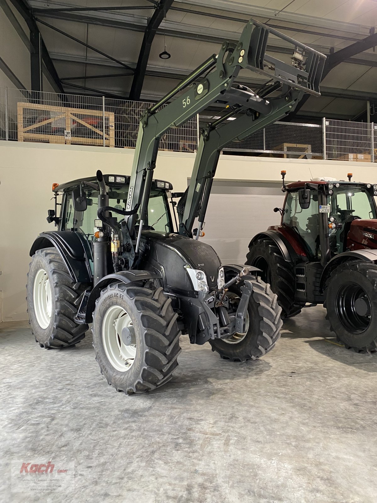 Traktor typu Valtra N123 H 5, Gebrauchtmaschine v Neumarkt / Pölling (Obrázek 2)