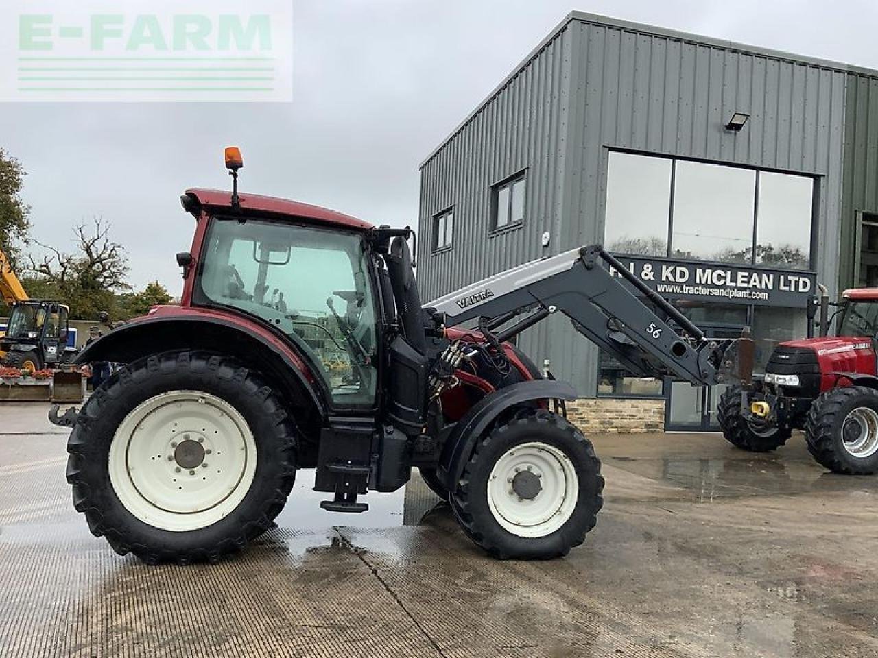 Traktor del tipo Valtra n124 hi tech tractor (st21242), Gebrauchtmaschine In SHAFTESBURY (Immagine 2)