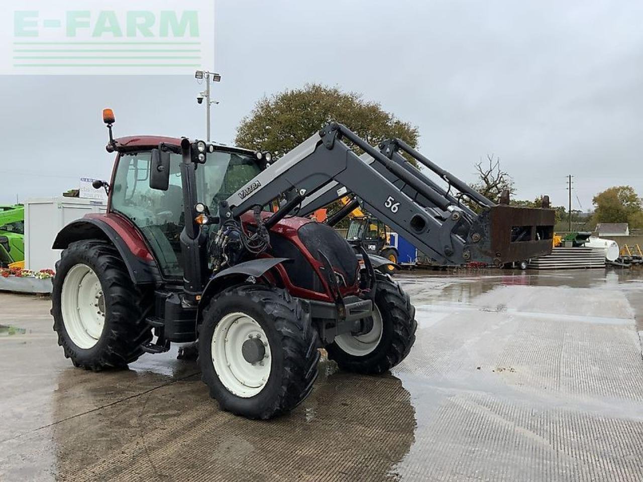 Traktor a típus Valtra n124 hi tech tractor (st21242), Gebrauchtmaschine ekkor: SHAFTESBURY (Kép 3)