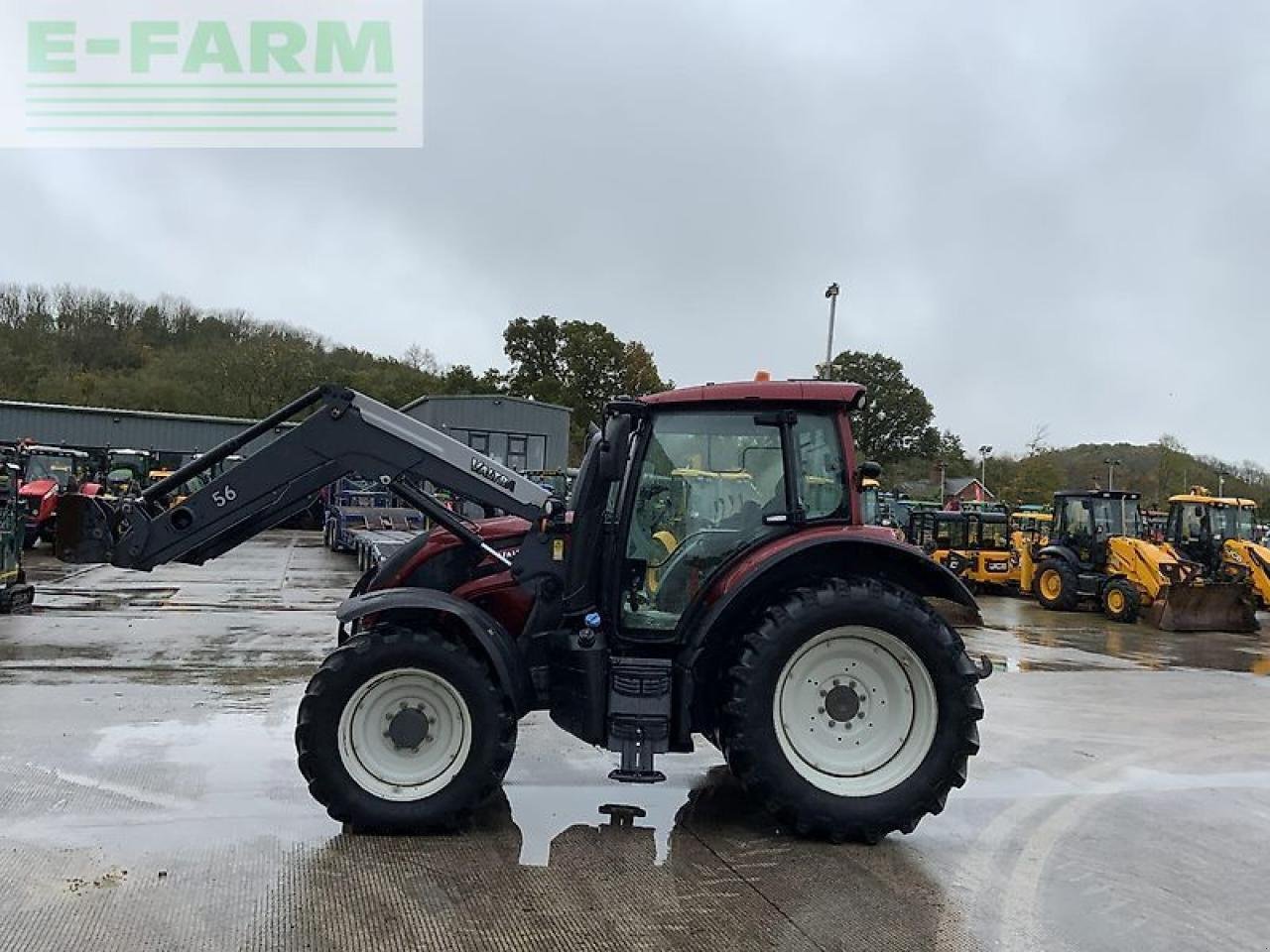 Traktor van het type Valtra n124 hi tech tractor (st21242), Gebrauchtmaschine in SHAFTESBURY (Foto 7)