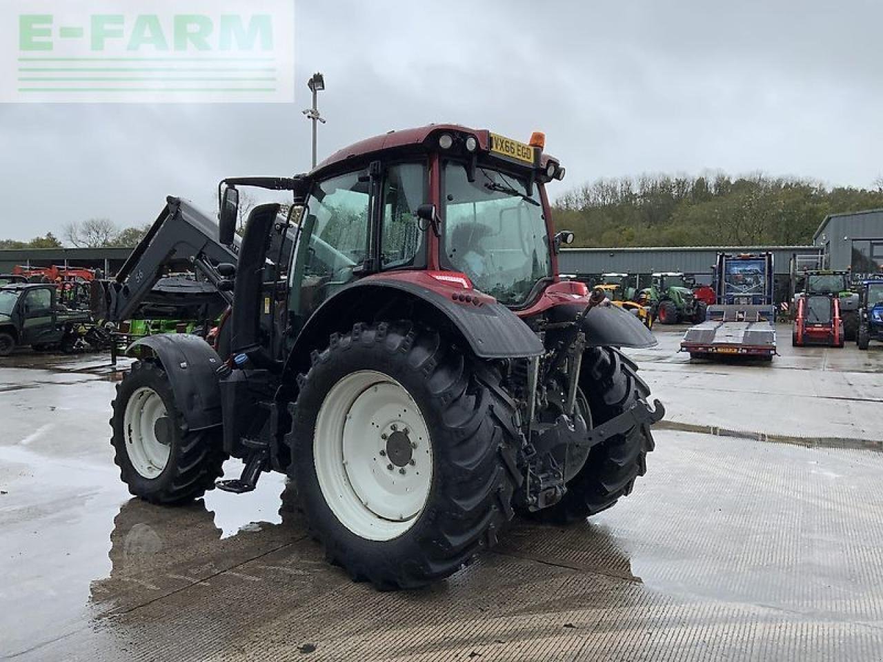 Traktor του τύπου Valtra n124 hi tech tractor (st21242), Gebrauchtmaschine σε SHAFTESBURY (Φωτογραφία 8)