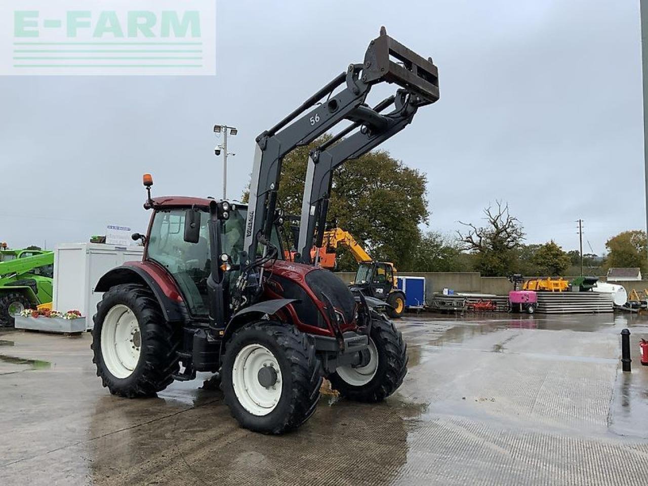 Traktor des Typs Valtra n124 hi tech tractor (st21242), Gebrauchtmaschine in SHAFTESBURY (Bild 14)