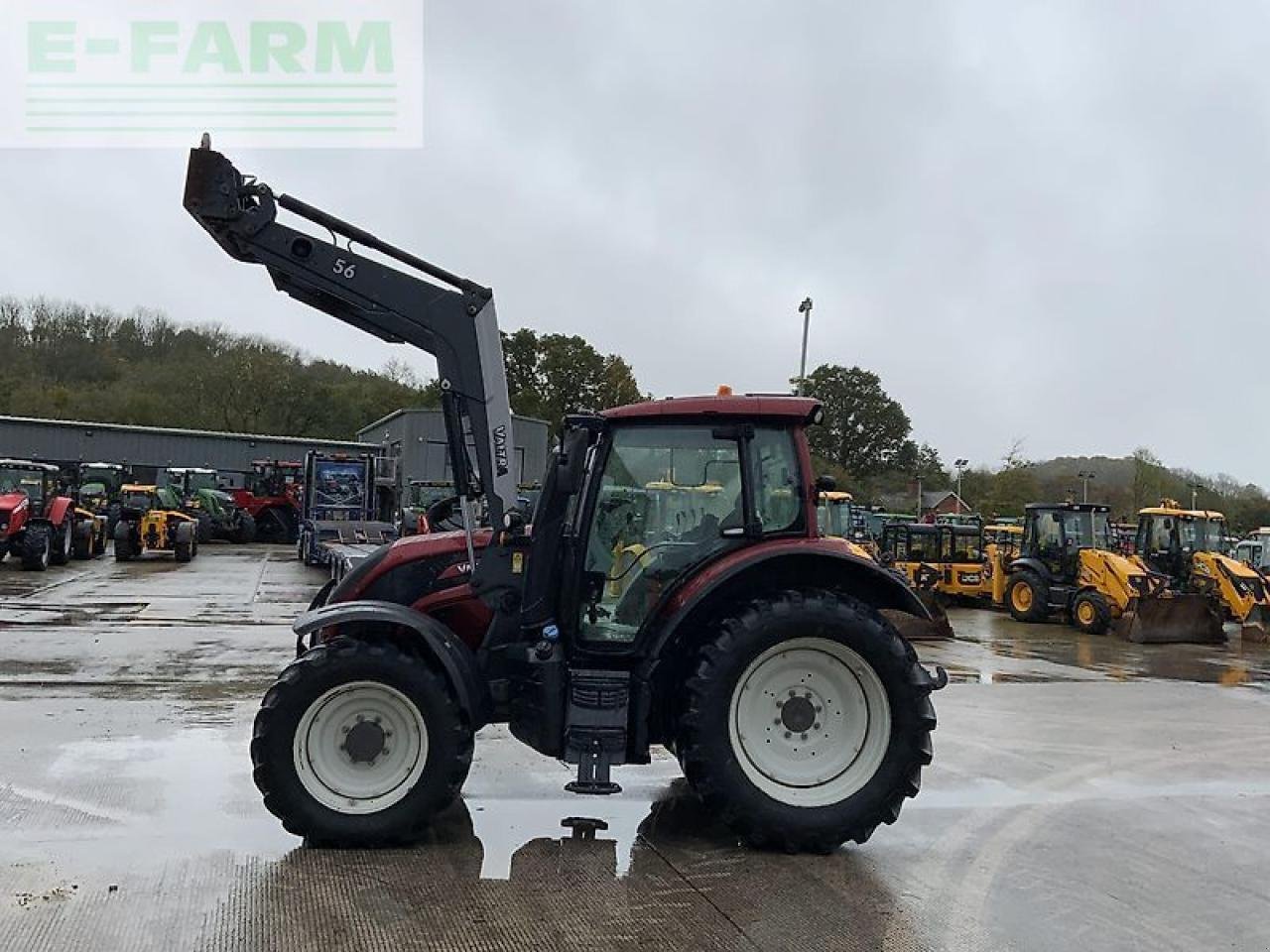 Traktor del tipo Valtra n124 hi tech tractor (st21242), Gebrauchtmaschine In SHAFTESBURY (Immagine 15)