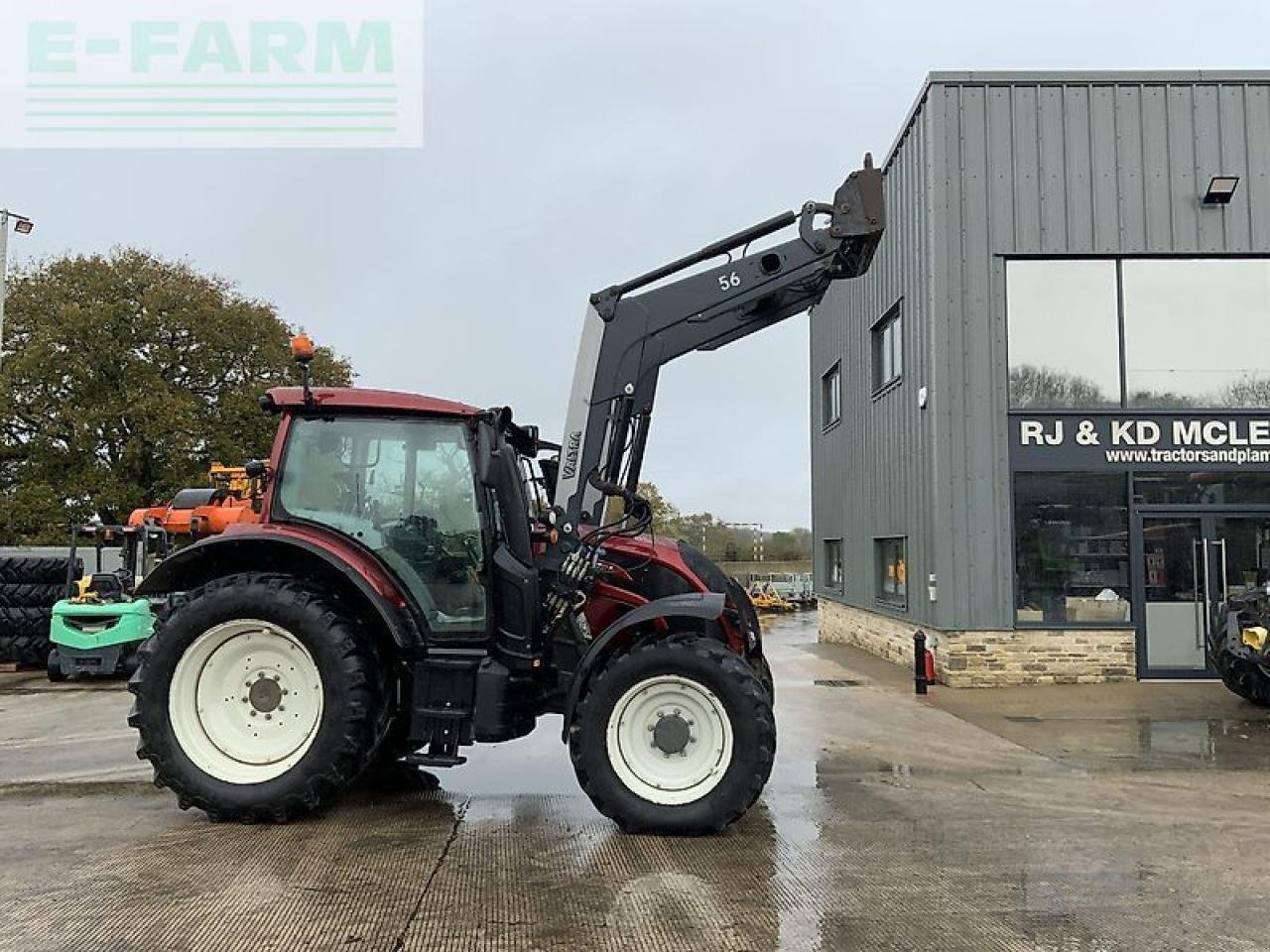 Traktor a típus Valtra n124 hi tech tractor (st21242), Gebrauchtmaschine ekkor: SHAFTESBURY (Kép 19)