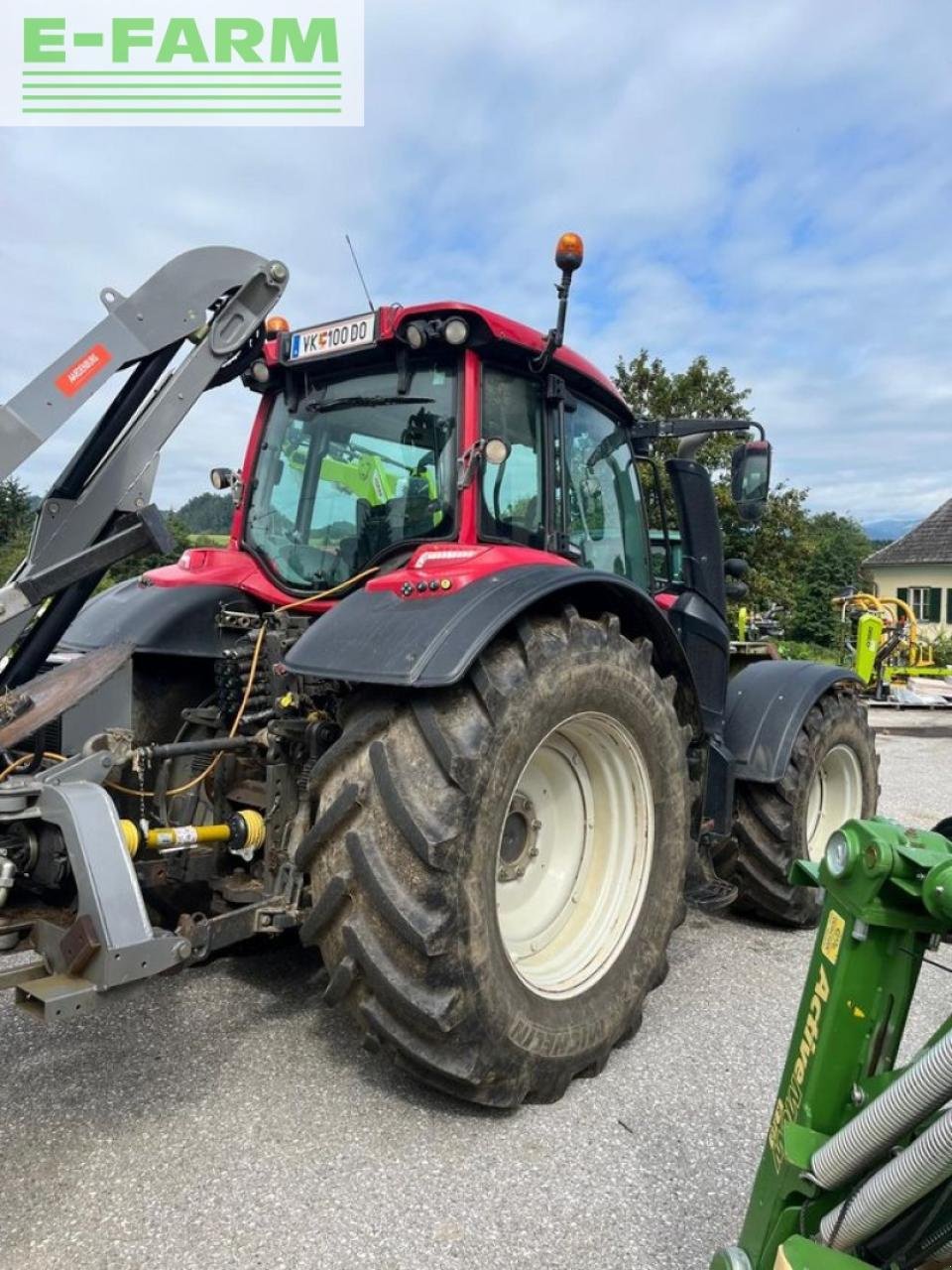 Traktor des Typs Valtra n154e direct Direct, Gebrauchtmaschine in RUDEN (Bild 4)