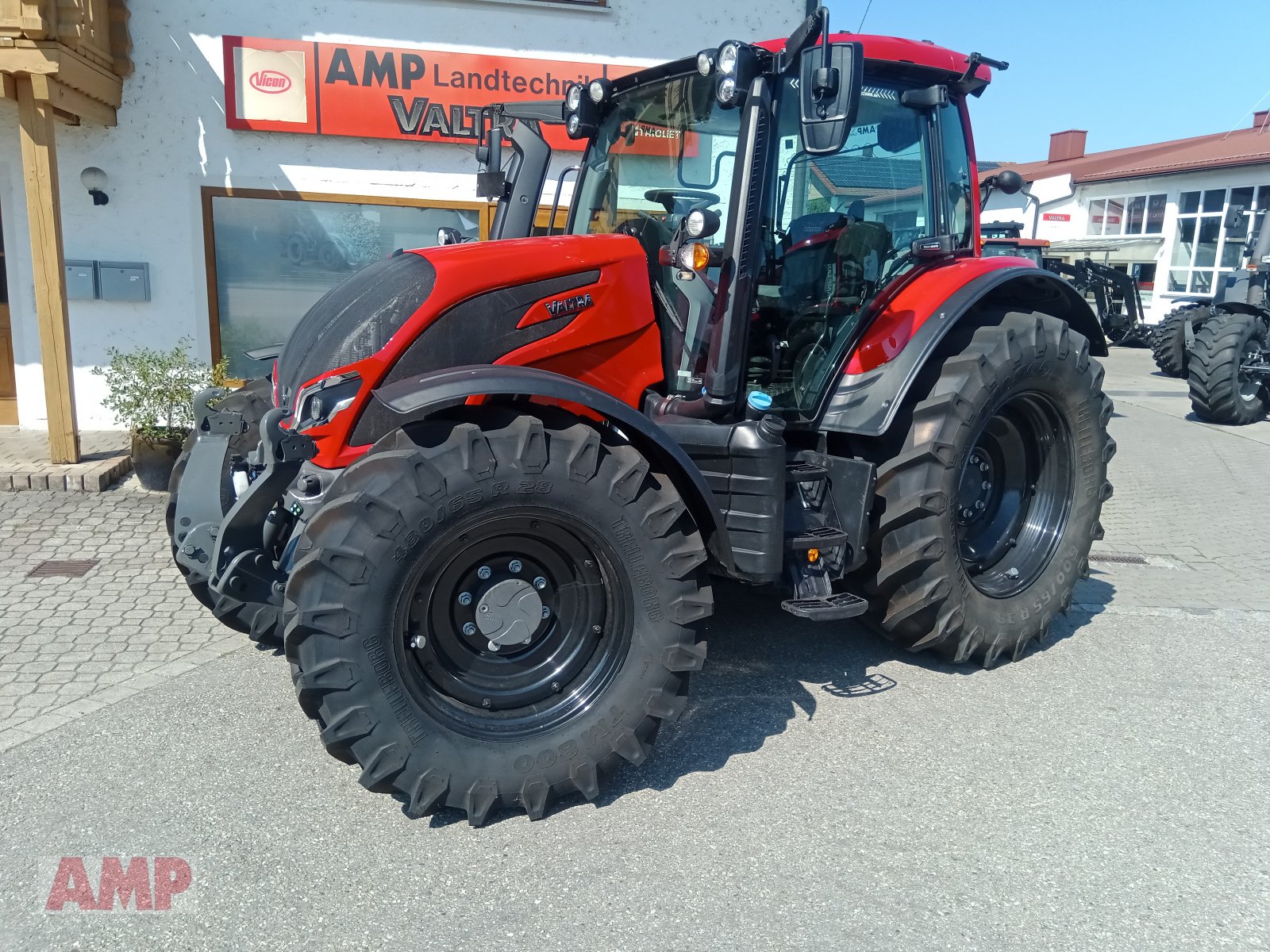 Traktor van het type Valtra N155e Active, Gebrauchtmaschine in Teising (Foto 1)