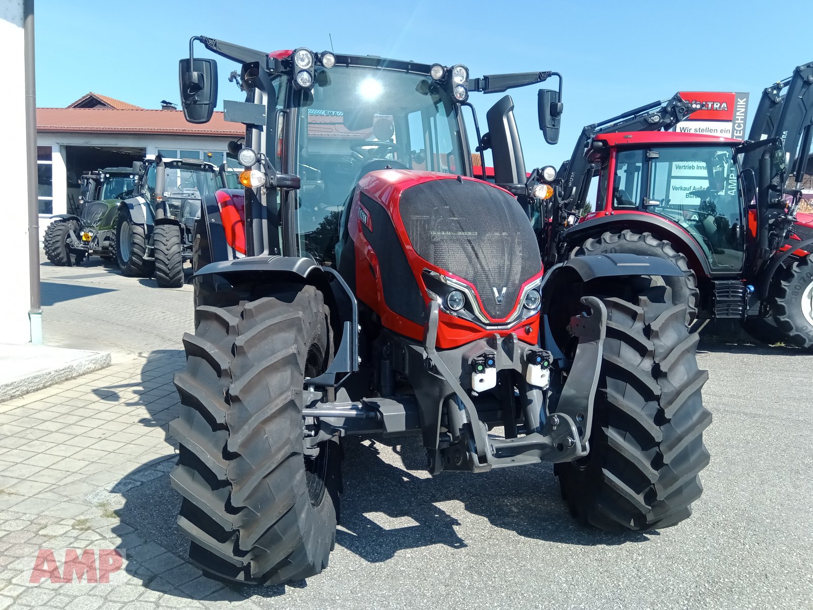 Traktor van het type Valtra N155e Active, Gebrauchtmaschine in Teising (Foto 2)