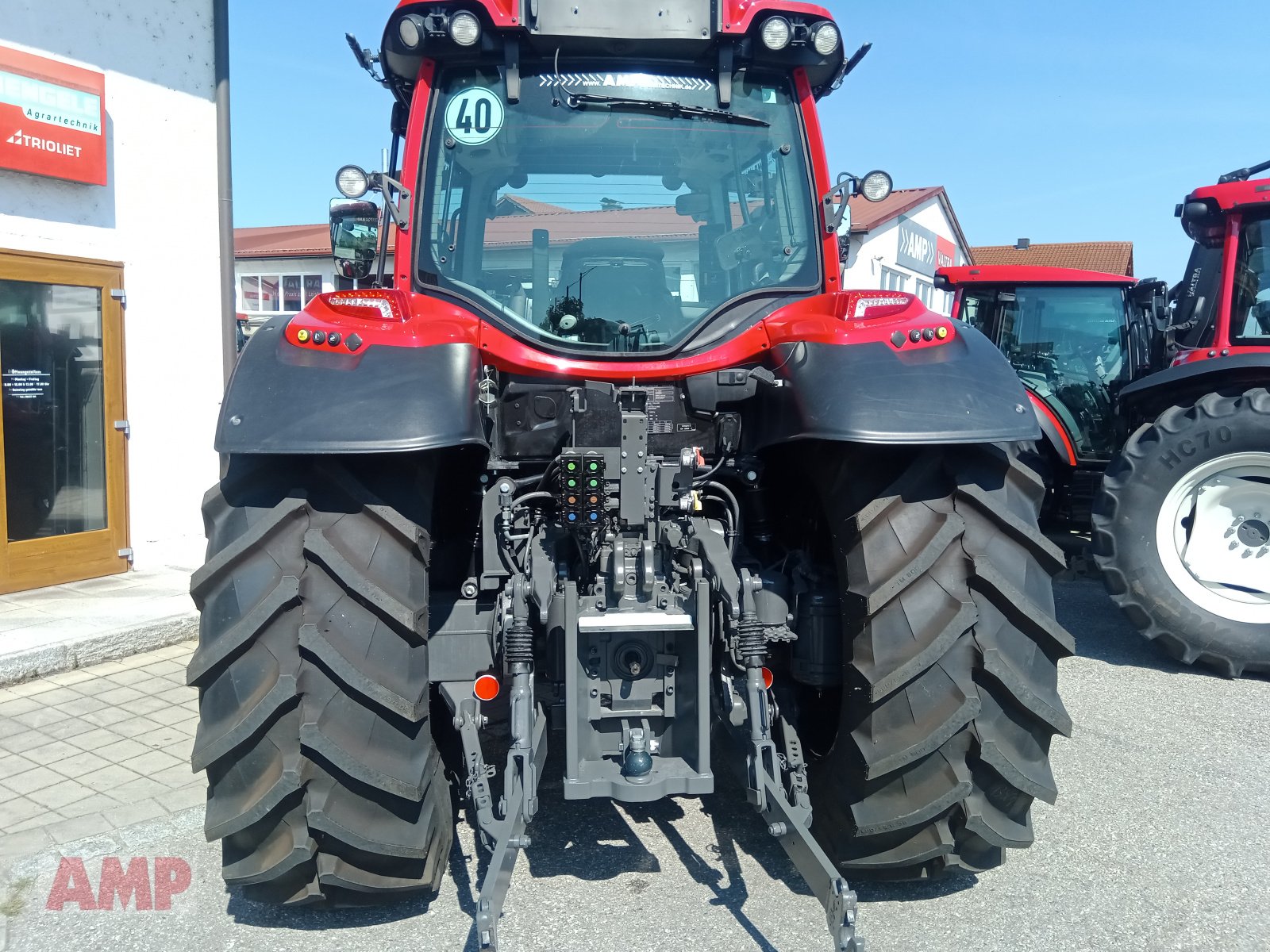 Traktor van het type Valtra N155e Active, Gebrauchtmaschine in Teising (Foto 4)