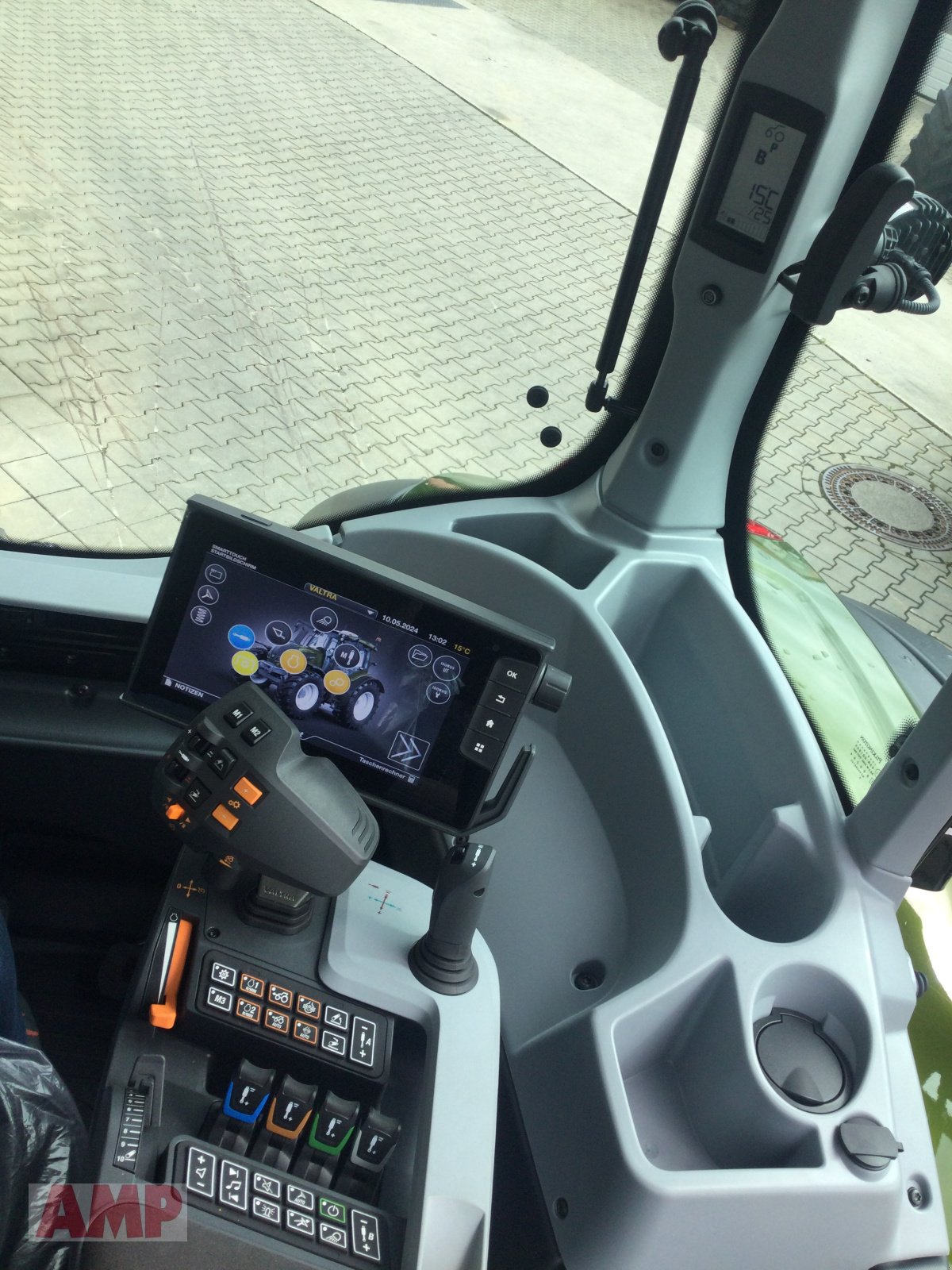 Traktor typu Valtra N155ED, Neumaschine w Teising (Zdjęcie 7)