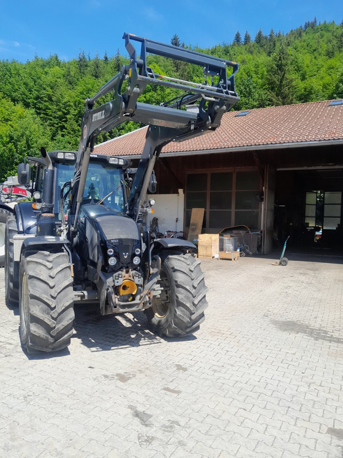 Traktor του τύπου Valtra N163 D, Gebrauchtmaschine σε Jachenau (Φωτογραφία 1)