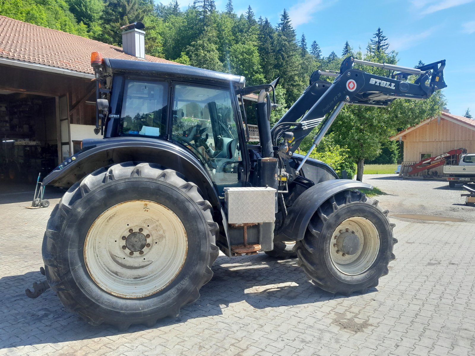 Traktor del tipo Valtra N163 D, Gebrauchtmaschine In Jachenau (Immagine 4)