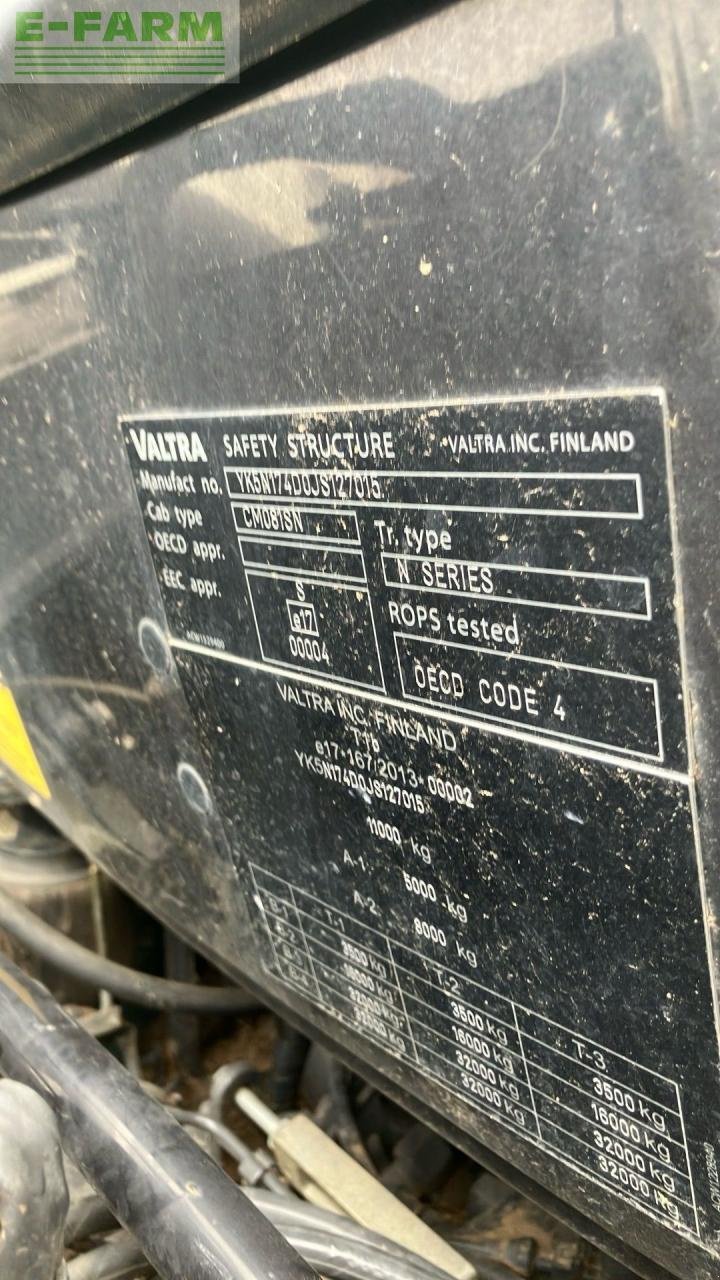 Traktor tip Valtra N174, Gebrauchtmaschine in Hamburg (Poză 21)