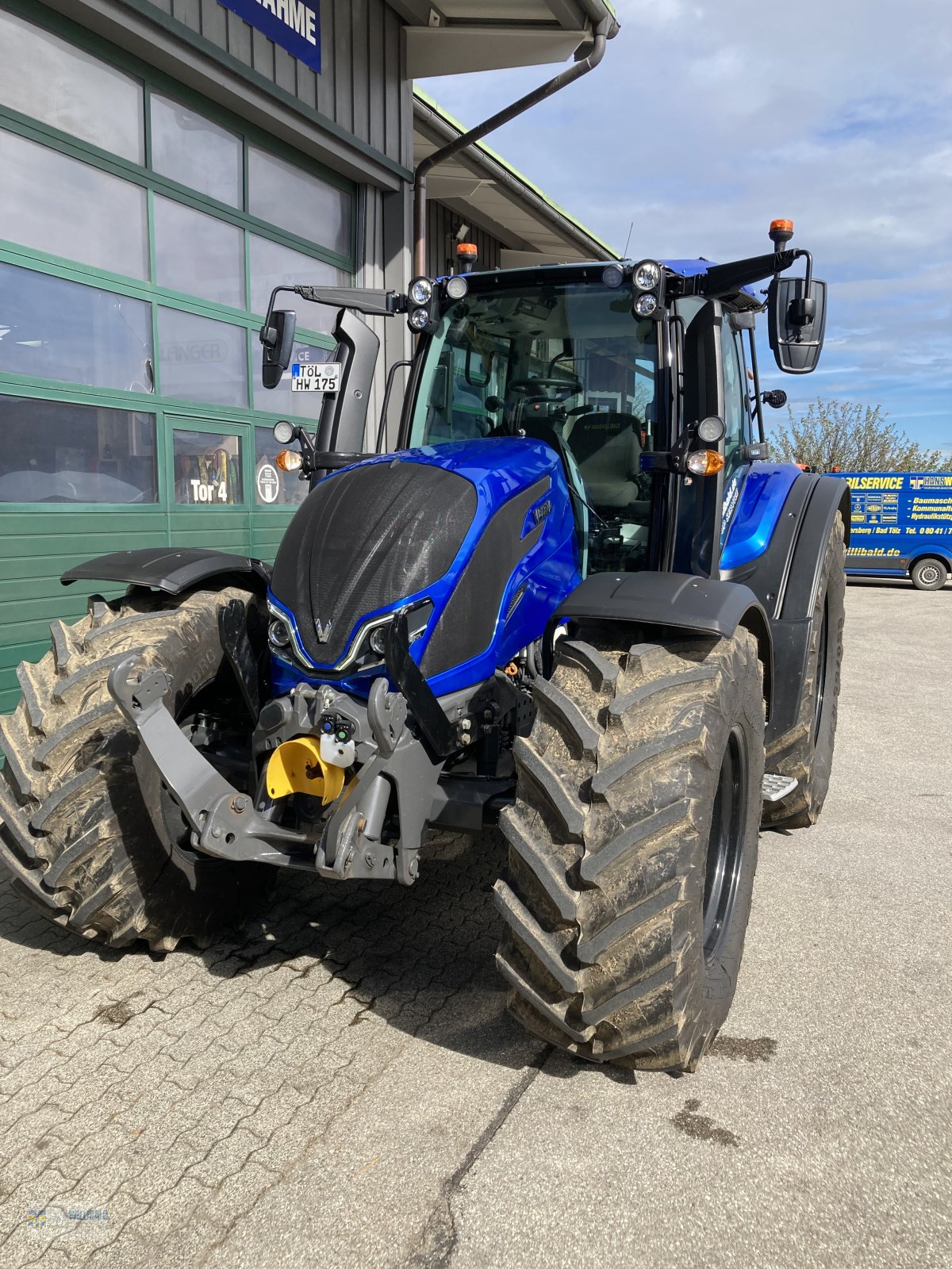 Traktor a típus Valtra N175 Active, Neumaschine ekkor: Wackersberg (Kép 4)