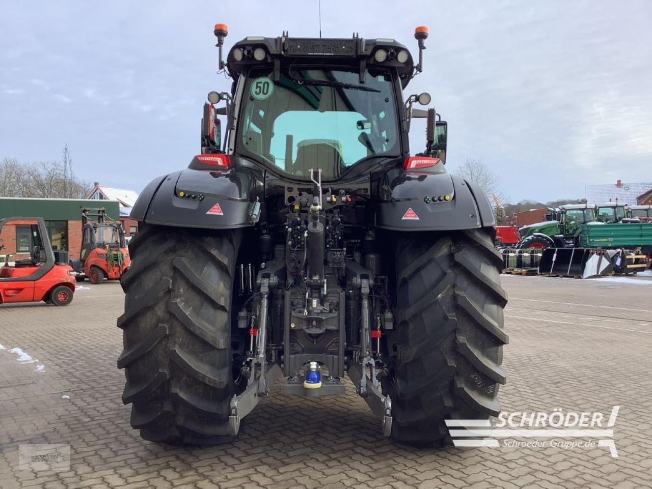 Traktor del tipo Valtra Q 245, Neumaschine en Völkersen (Imagen 4)