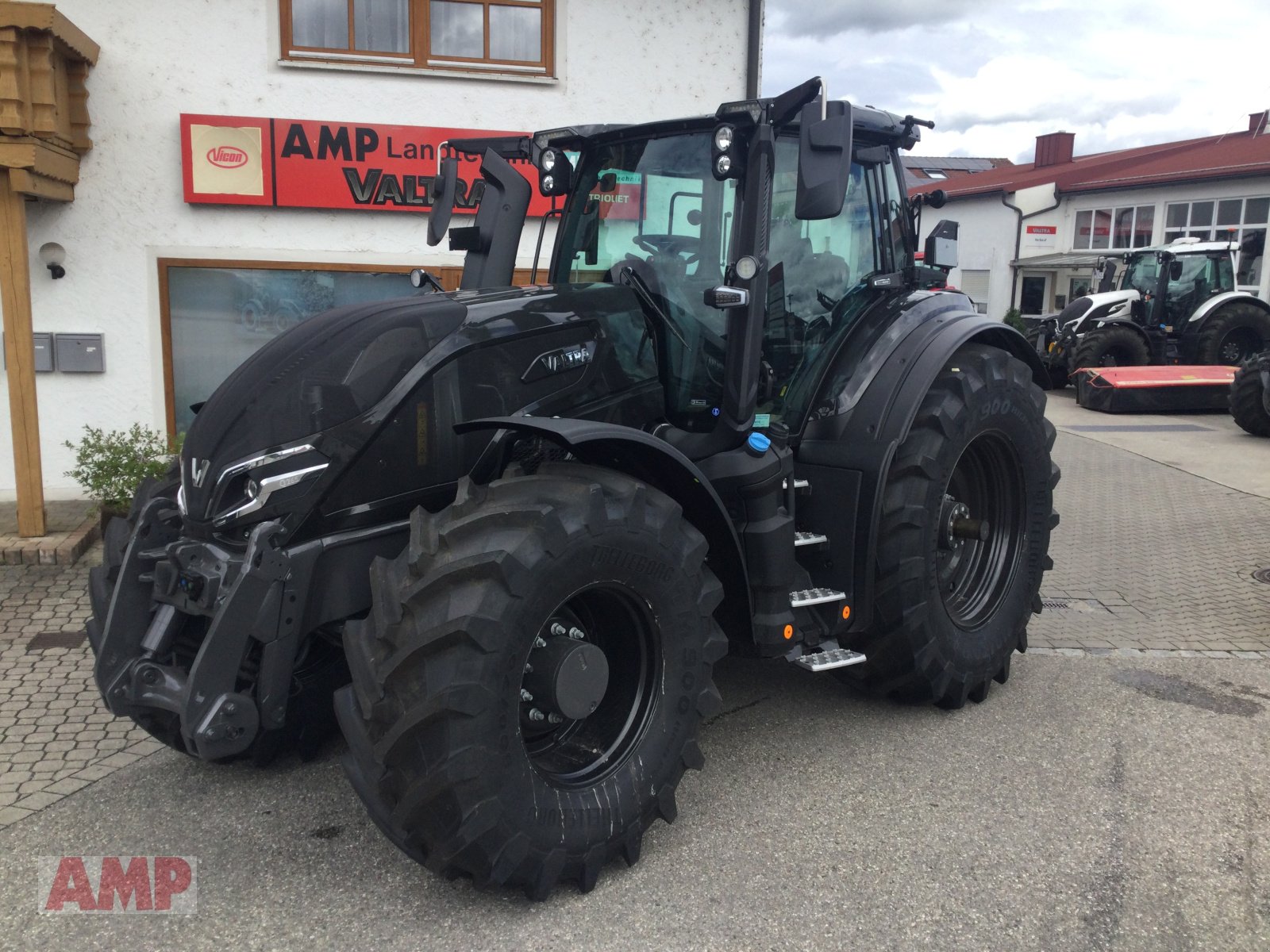 Traktor typu Valtra Q265, Neumaschine v Teising (Obrázek 14)