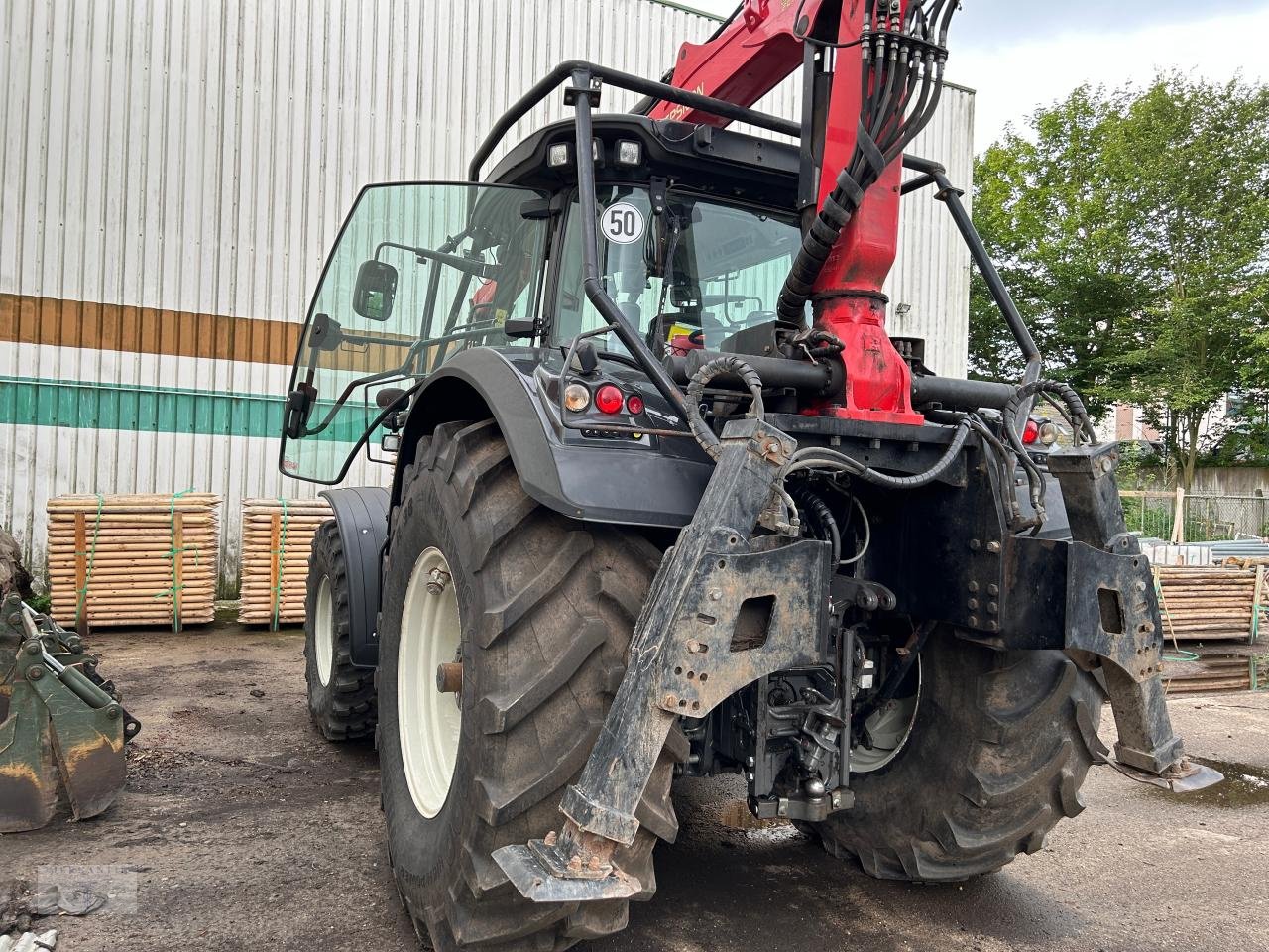 Traktor a típus Valtra S 274 Forstkran Forstausstattung, Gebrauchtmaschine ekkor: Pragsdorf (Kép 4)