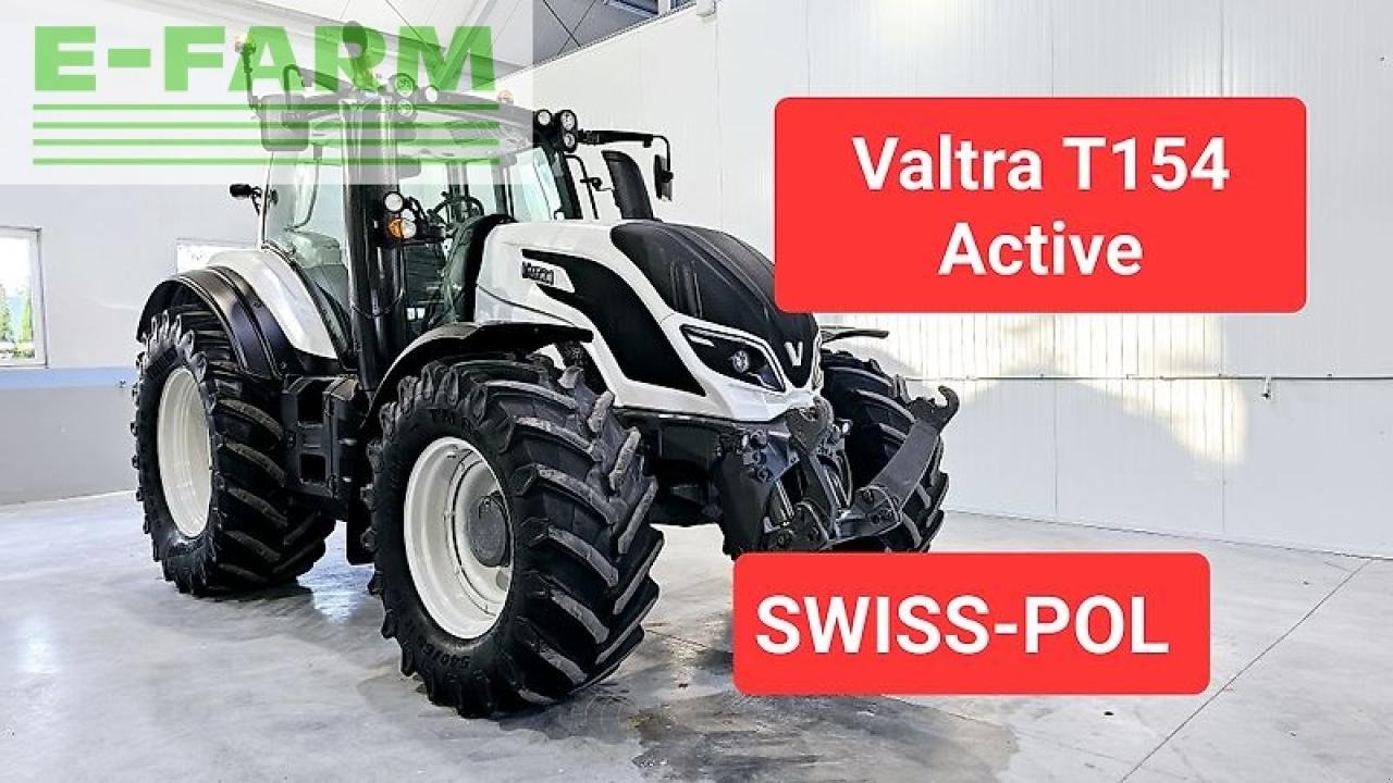 Traktor του τύπου Valtra t 154 active, Gebrauchtmaschine σε MORDY (Φωτογραφία 1)