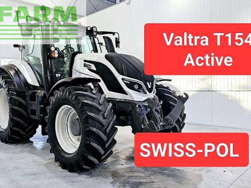 Traktor Türe ait Valtra t 154 active, Gebrauchtmaschine içinde MORDY (resim 1)