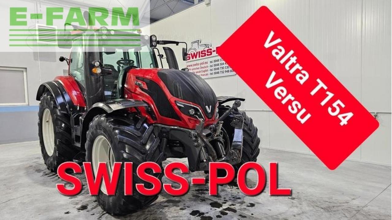 Traktor типа Valtra t 154 hitech, Gebrauchtmaschine в MORDY (Фотография 1)