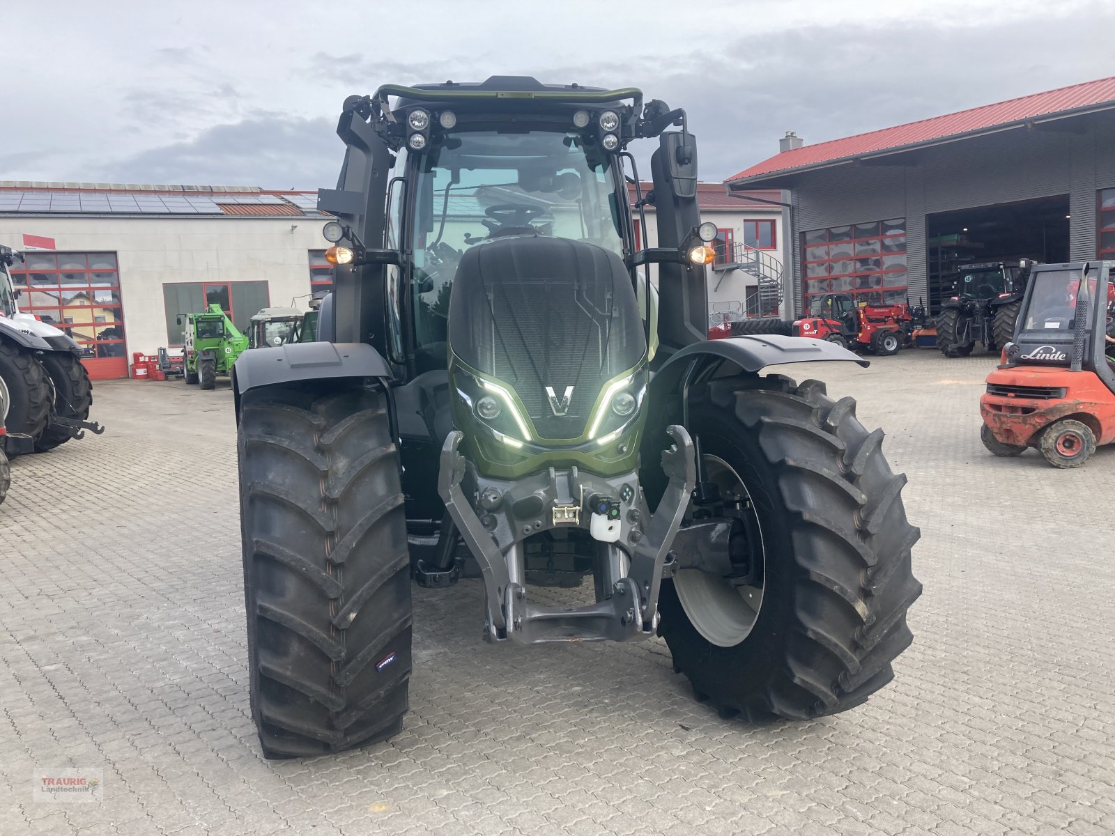 Traktor van het type Valtra T 175 A Forst mit Rüfa, Neumaschine in Mainburg/Wambach (Foto 9)