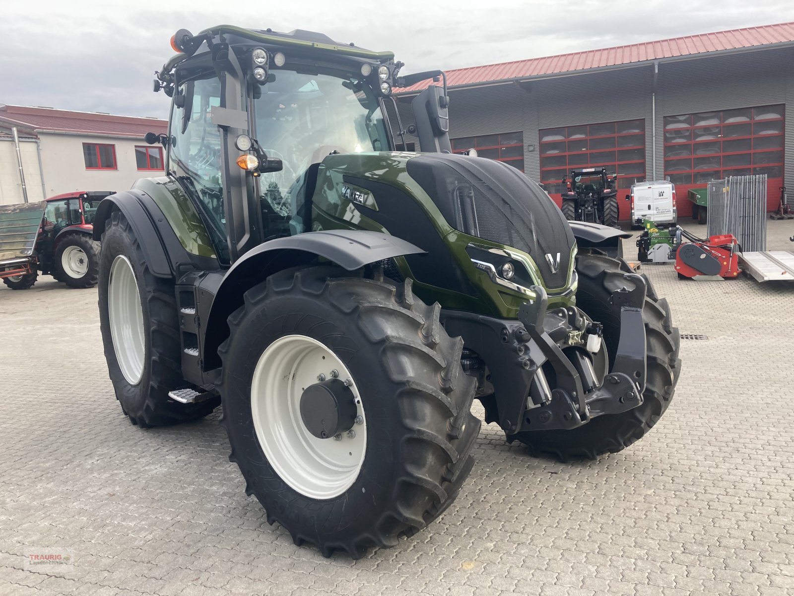 Traktor del tipo Valtra T 175 A Forst mit Rüfa, Neumaschine In Mainburg/Wambach (Immagine 11)